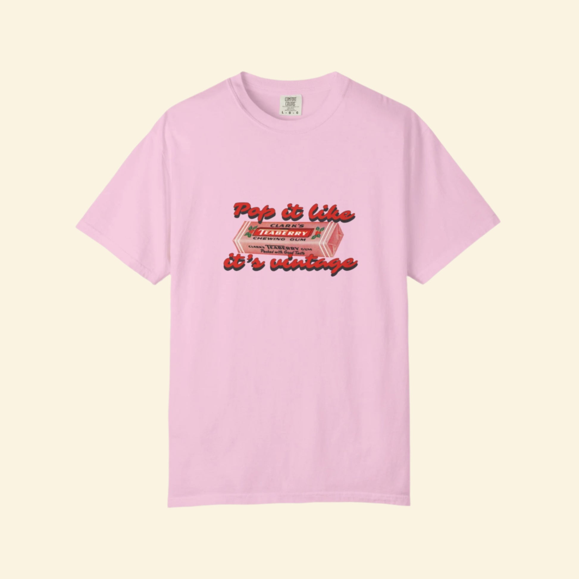 Vintage-Inspired Unisex T-Shirt - 'Pop It Like It's Vintage' Graphic Tee