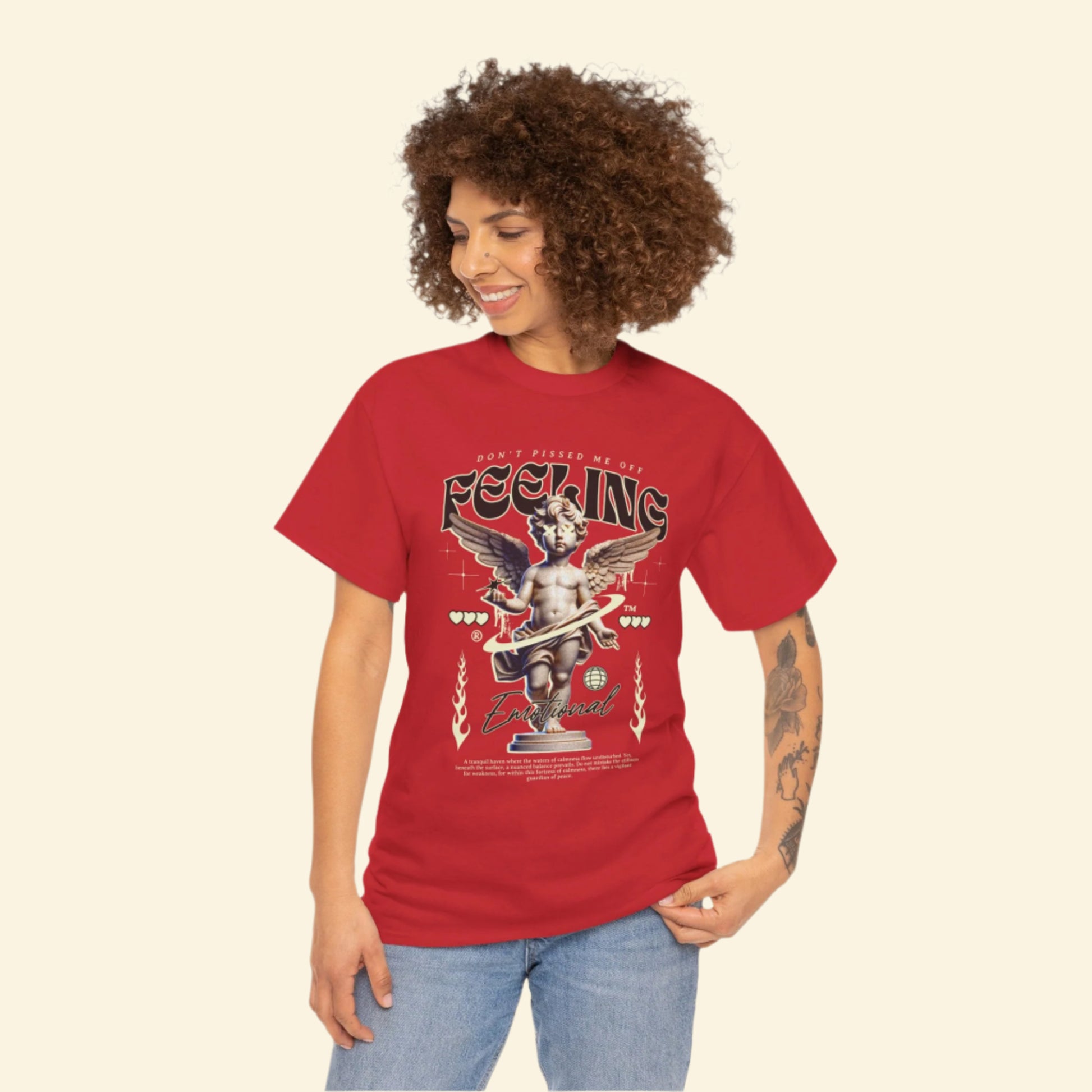 Vintage Cupid Tee, Retro Graphic T-Shirt, Unisex Cotton Shirt