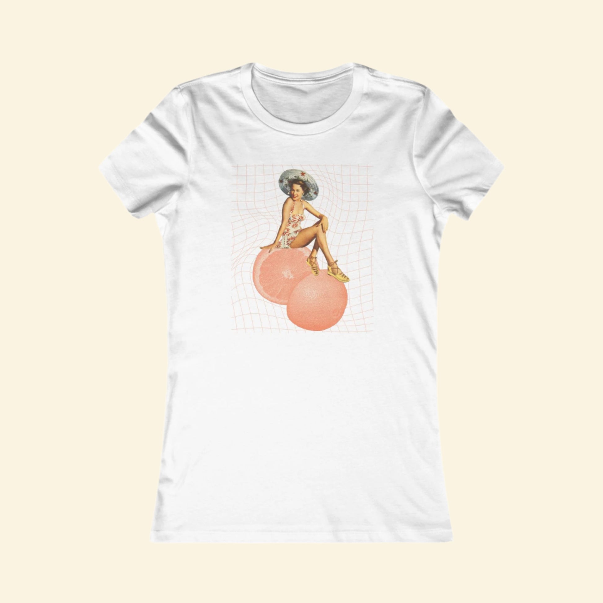 Vintage Style, Fruit Ad, Women's Favorite Tee