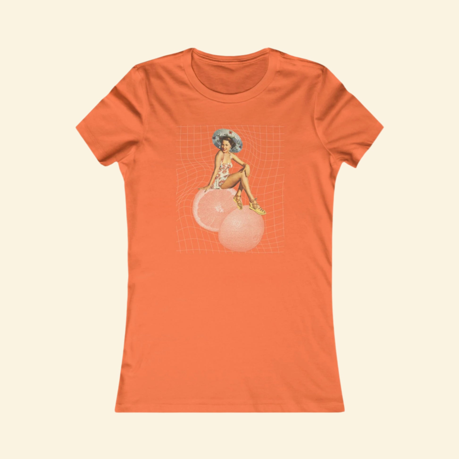 Vintage Style, Fruit Ad, Women's Favorite Tee