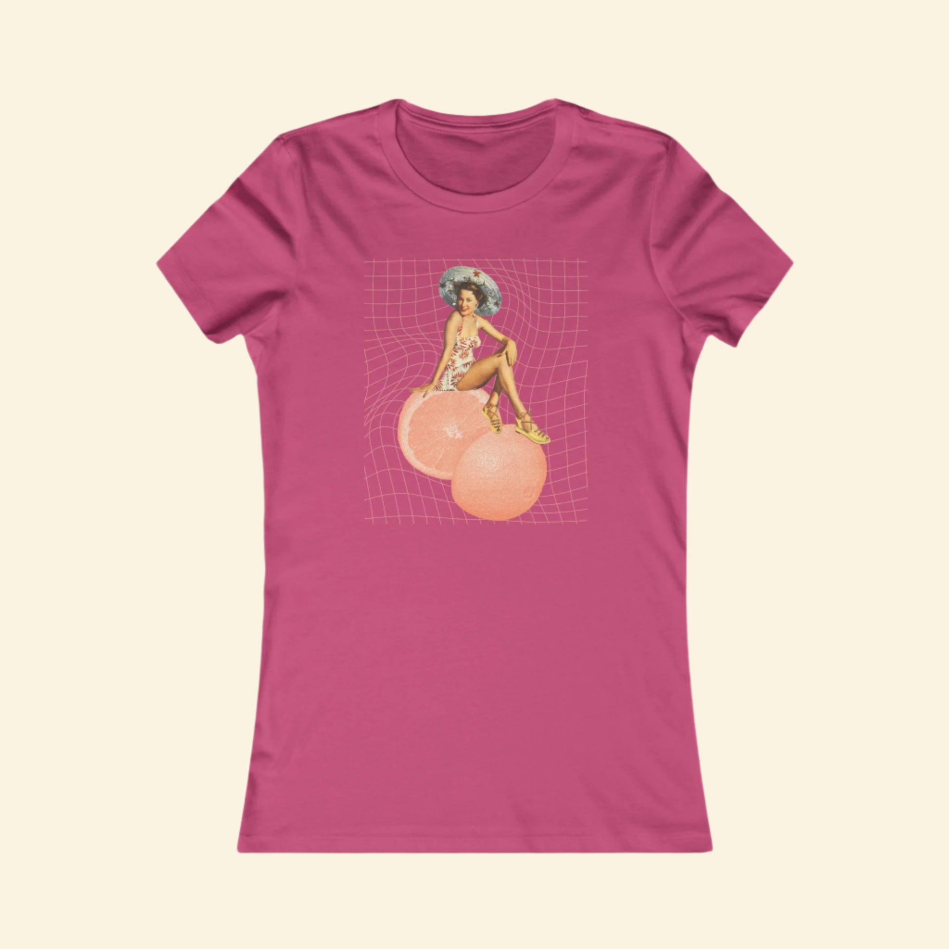 Vintage Style, Fruit Ad, Women's Favorite Tee
