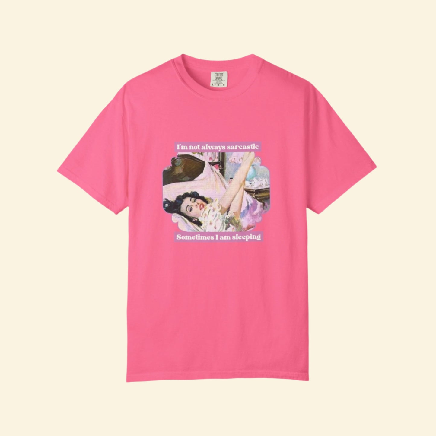Sarcastic Sleepy Unisex T-Shirt - Perfect for Casual Days & Relaxing Moments