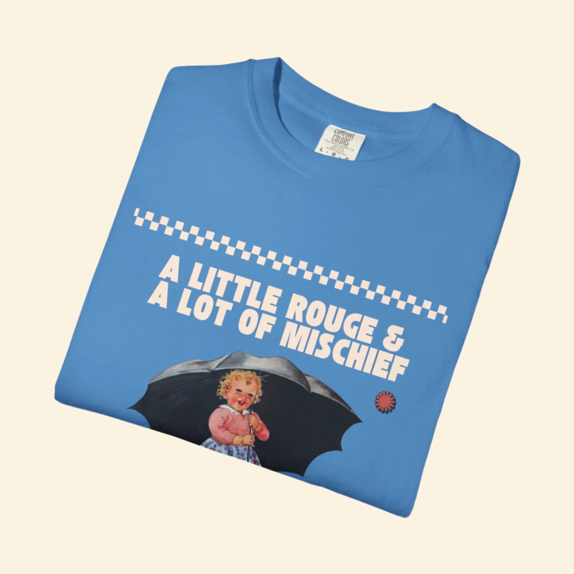 Whimsical Mischief T-Shirt, Vintage Unisex Graphic Tee,