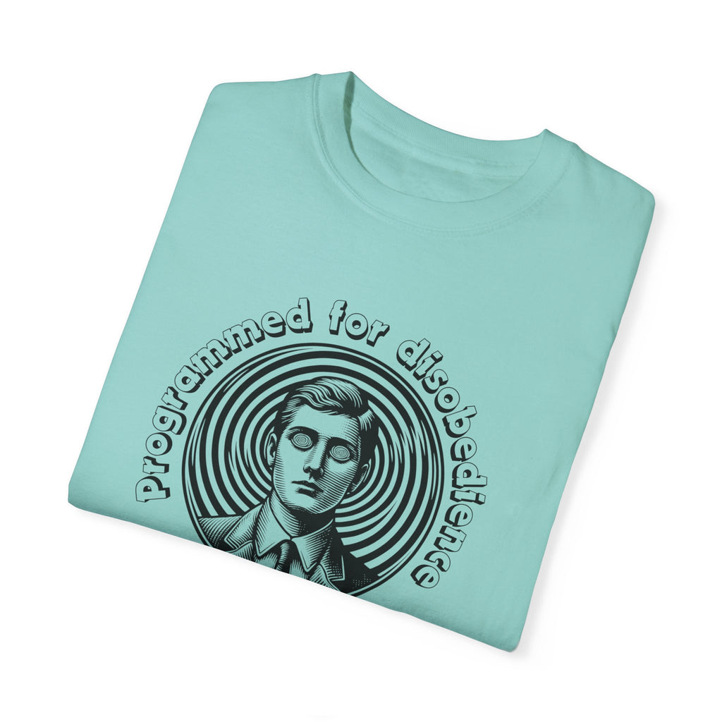 Retro-Inspired Unisex T-Shirt - 'Programmed for Disobedience'