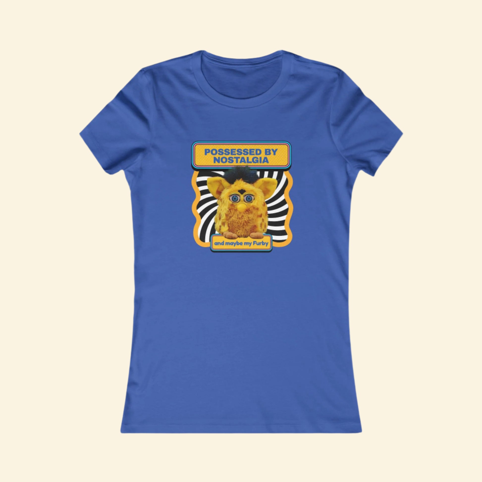 Nostalgic Women's Favorite Tee - 'Possessed by Nostalgia' Graphic Shirt