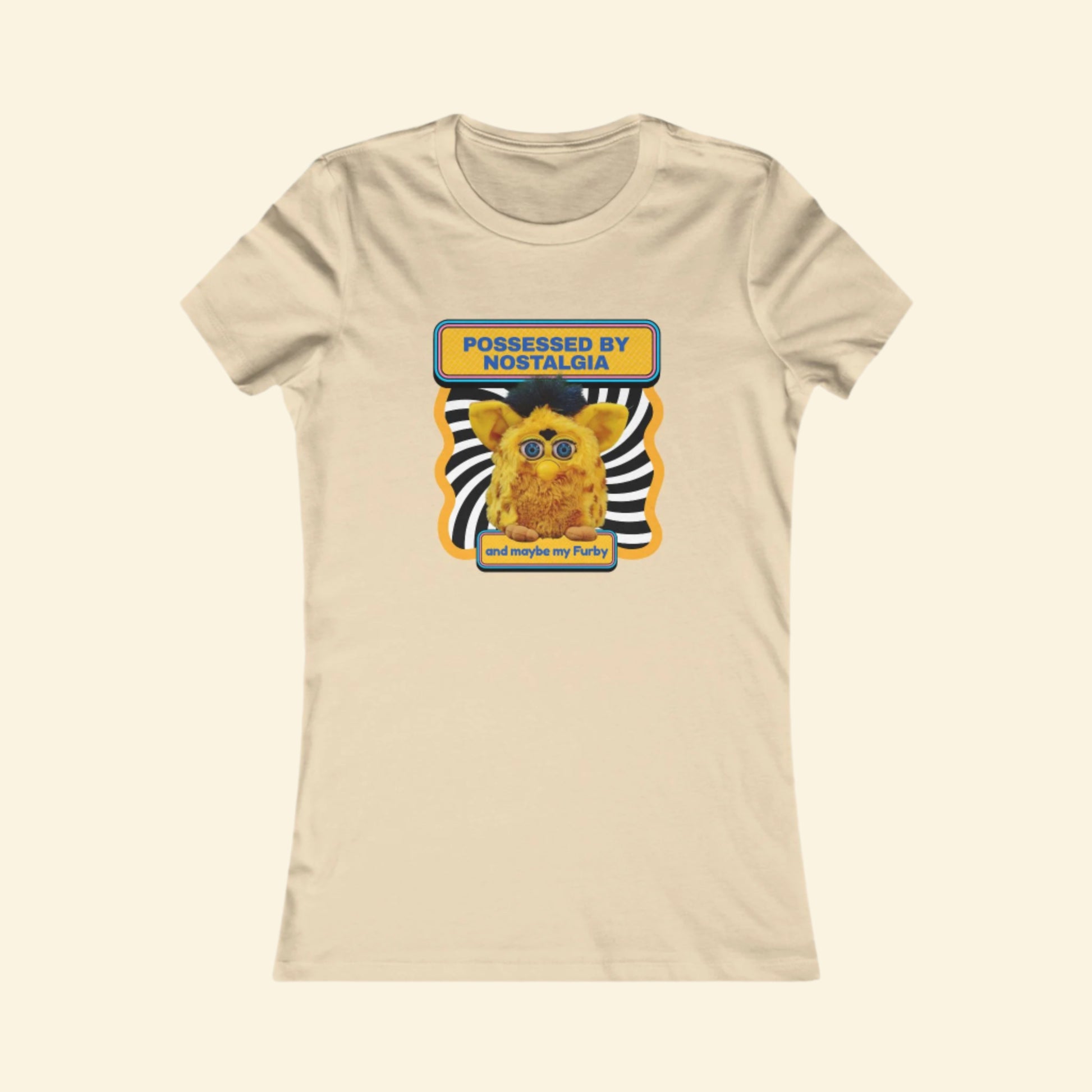 Nostalgic Women's Favorite Tee - 'Possessed by Nostalgia' Graphic Shirt