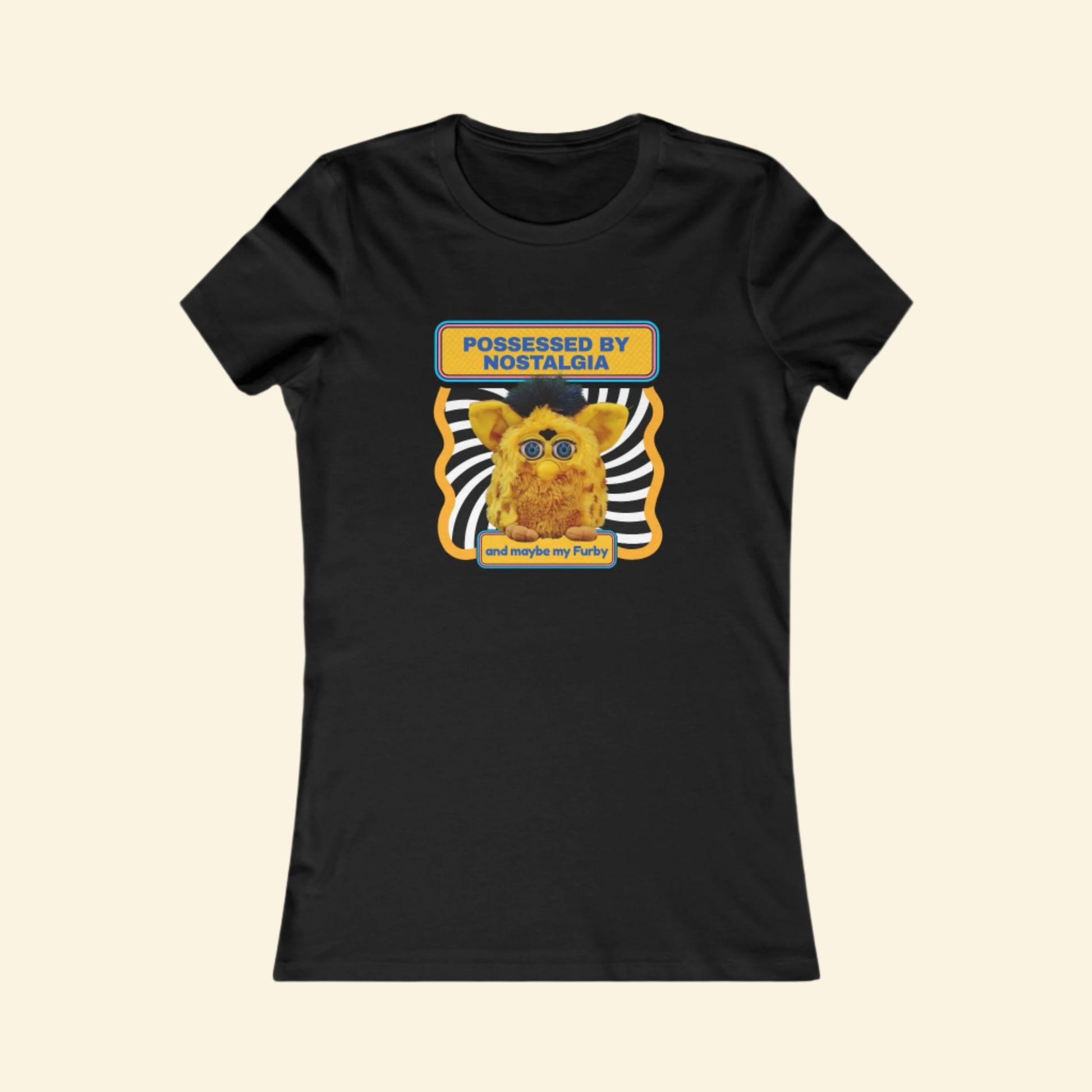 Nostalgic Women's Favorite Tee - 'Possessed by Nostalgia' Graphic Shirt