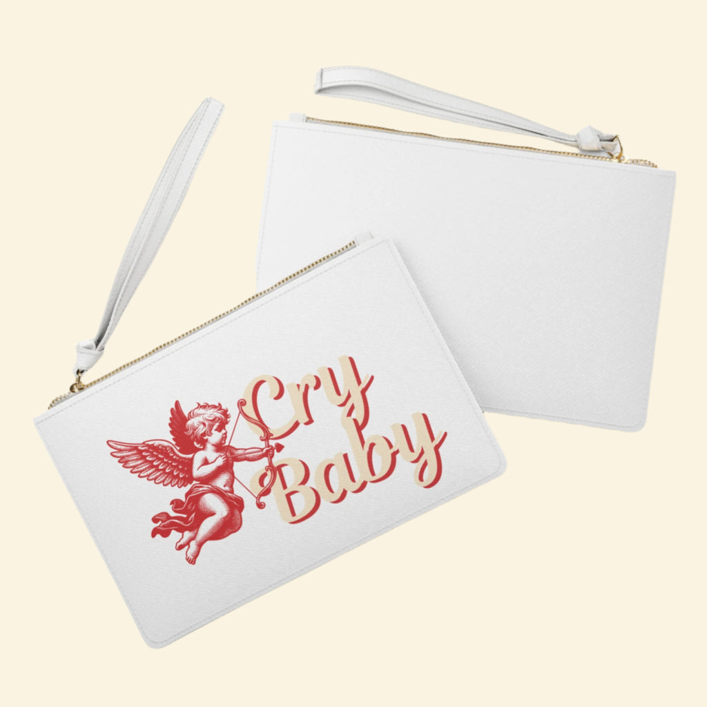 Cry Baby Angel Clutch Bag – Stylish, Fun Accessory for Fashion Lovers