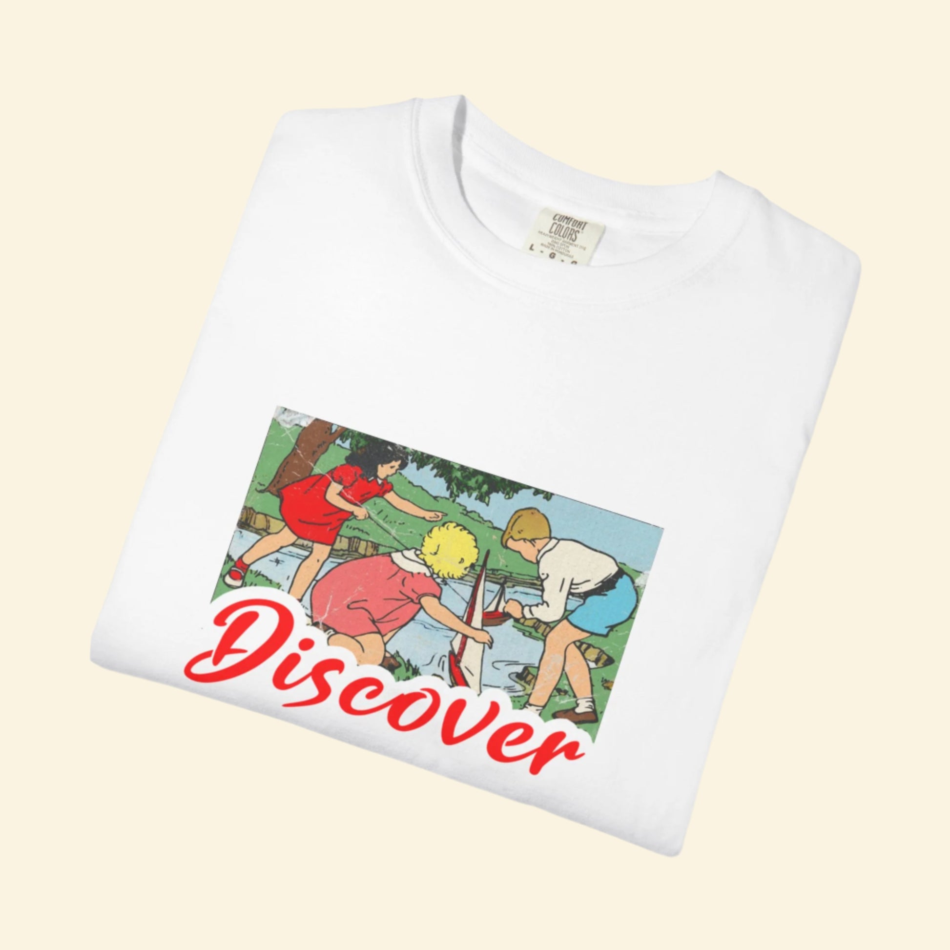 Adventure! Discover! Explore!- Childlike Wonder Vintage Tee