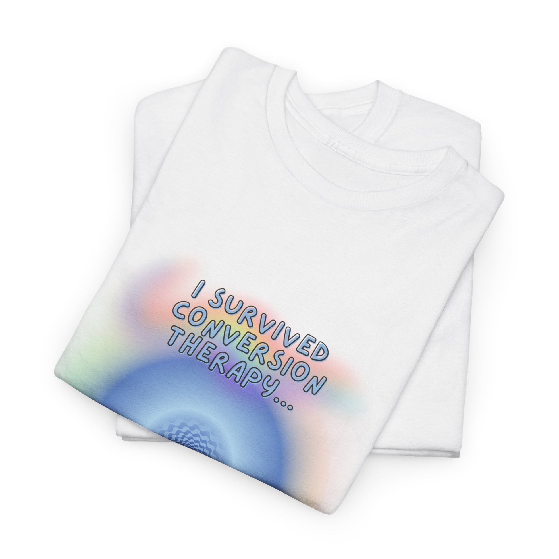 I Survived Conversion Therapy, Humor LGBTQ Graphic T-Shirt