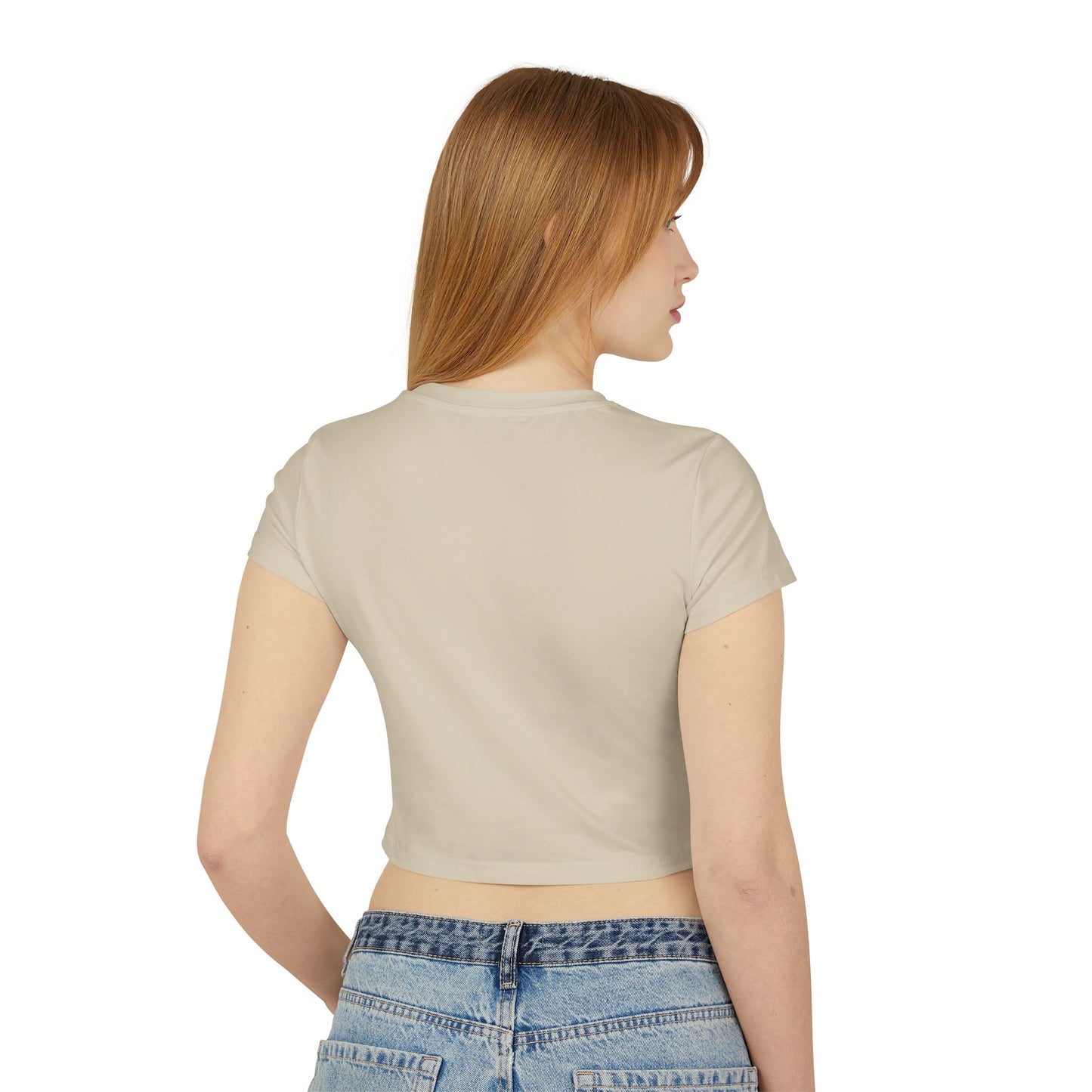 90s Inspired Women's Baby Tee - Retro Graphic Shirt