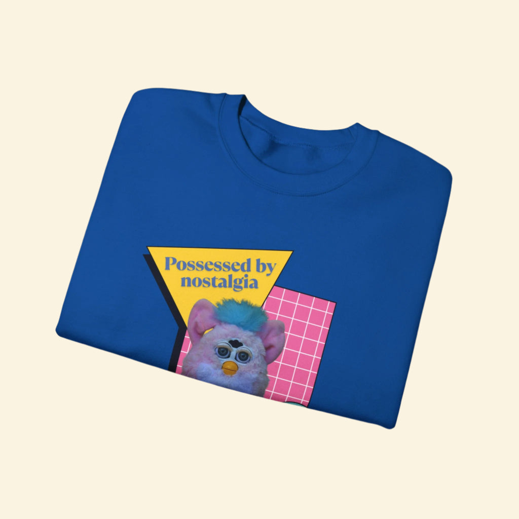 Nostalgic Crewneck Sweatshirt - Possessed by Furby Nostalgia