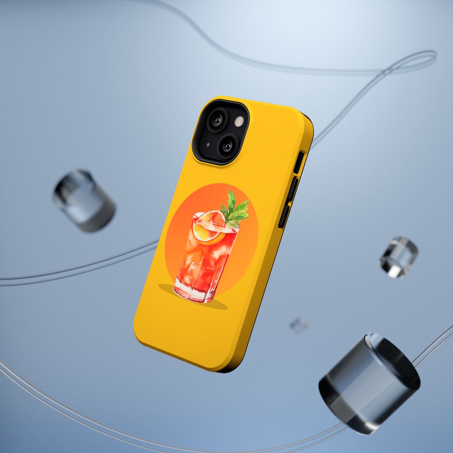 Tropical Cocktail Impact-Resistant Phone Case