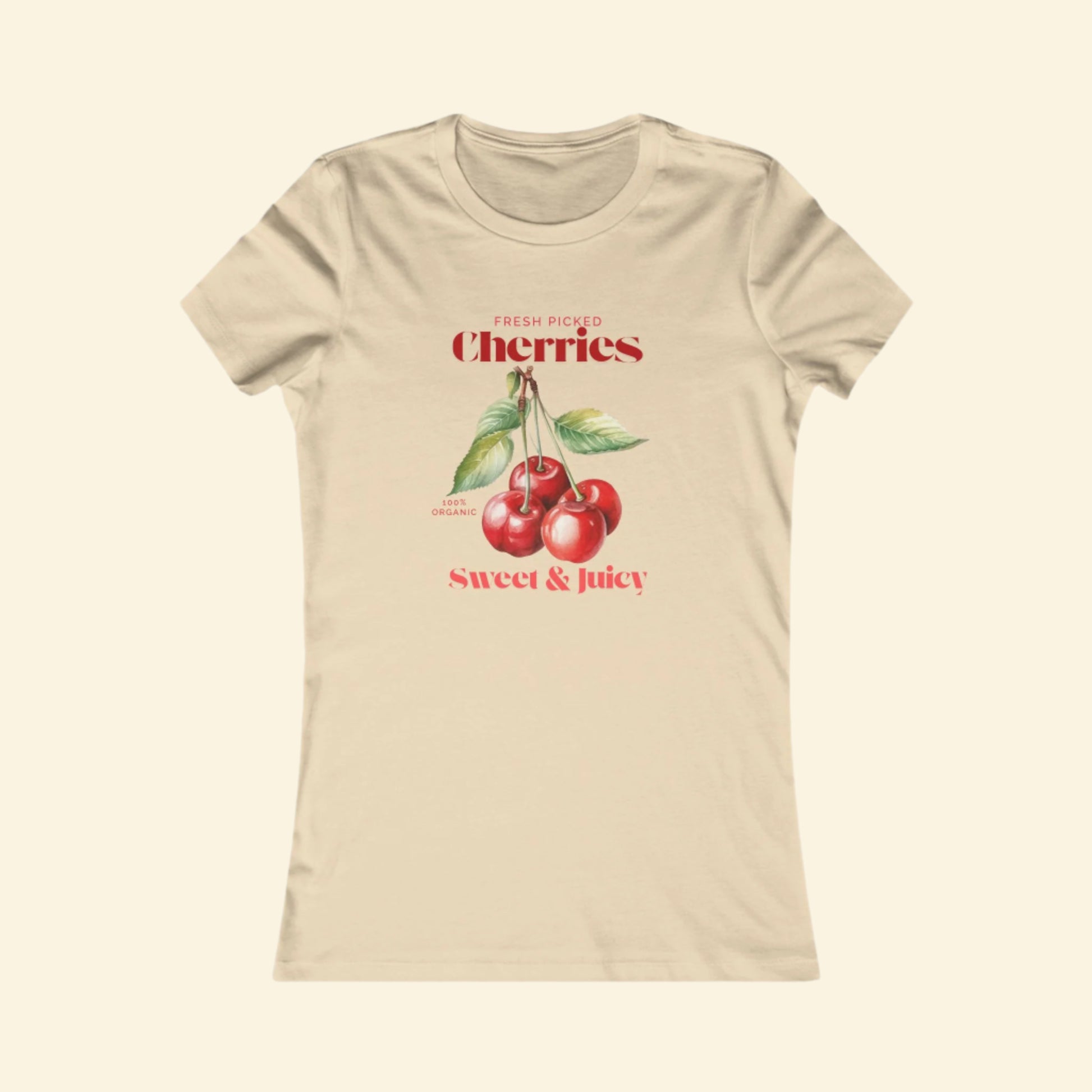 Cherries Sweet & Juicy Tee, Vintage Summer Vibes Shirt