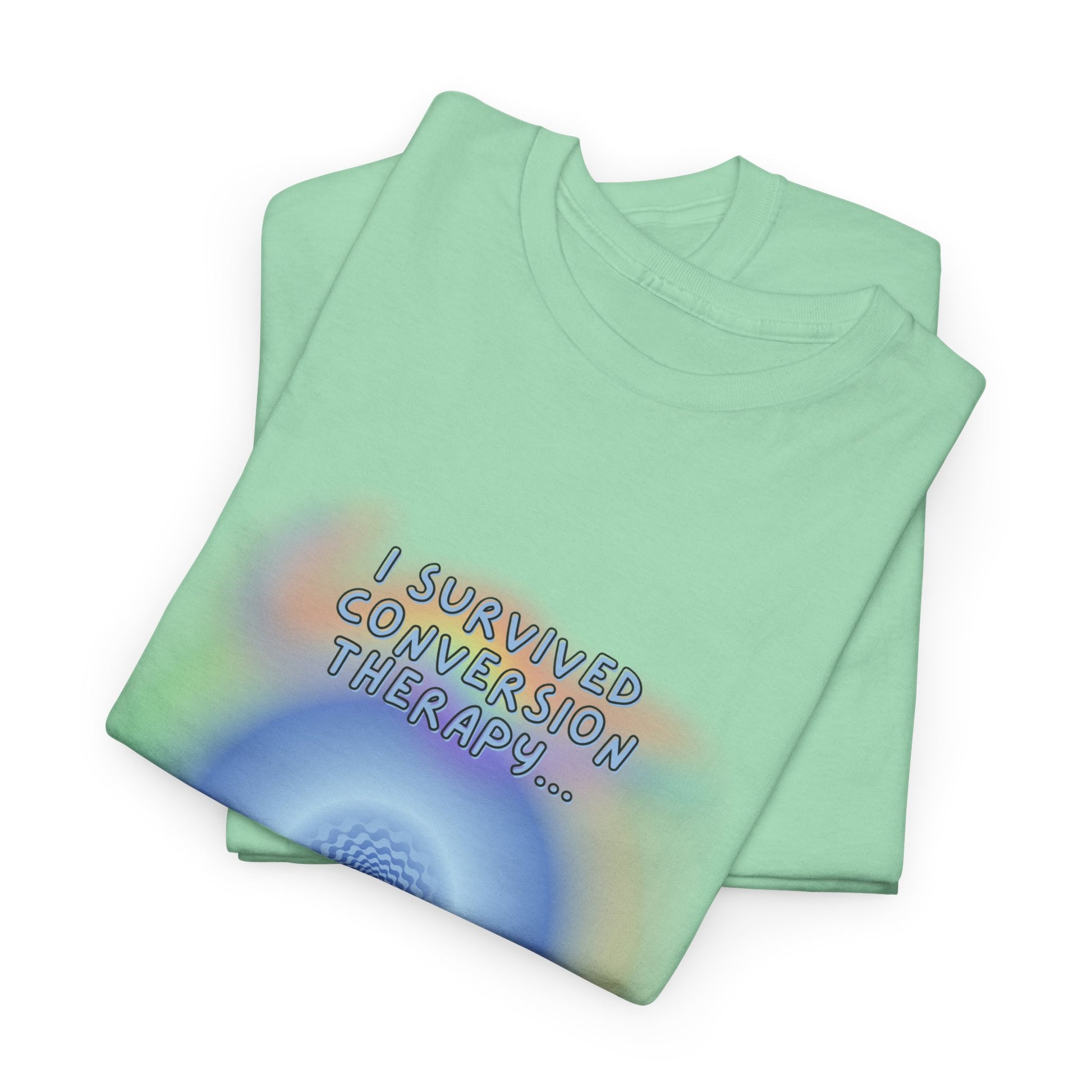 I Survived Conversion Therapy, Humor LGBTQ Graphic T-Shirt