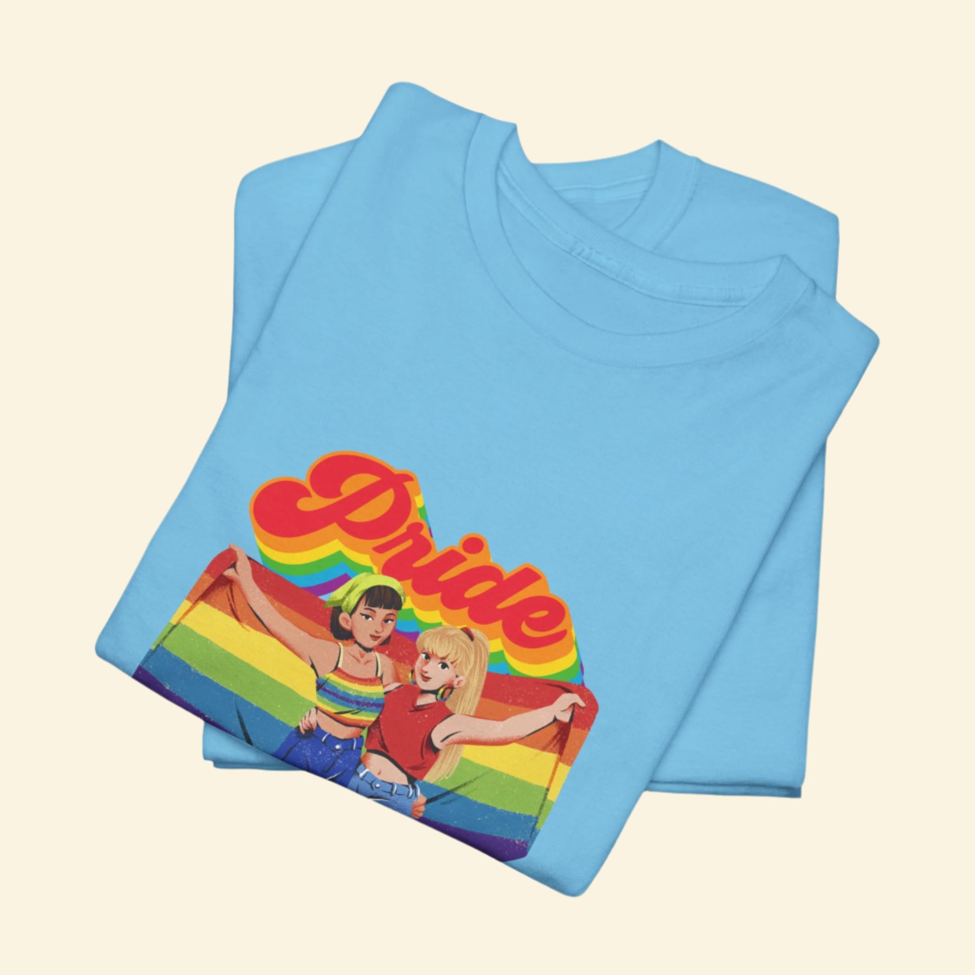 Pride! Because closets are for clothes , Unisex Heavy Cotton Shirt, LGBTQ+ Pride Apparel
