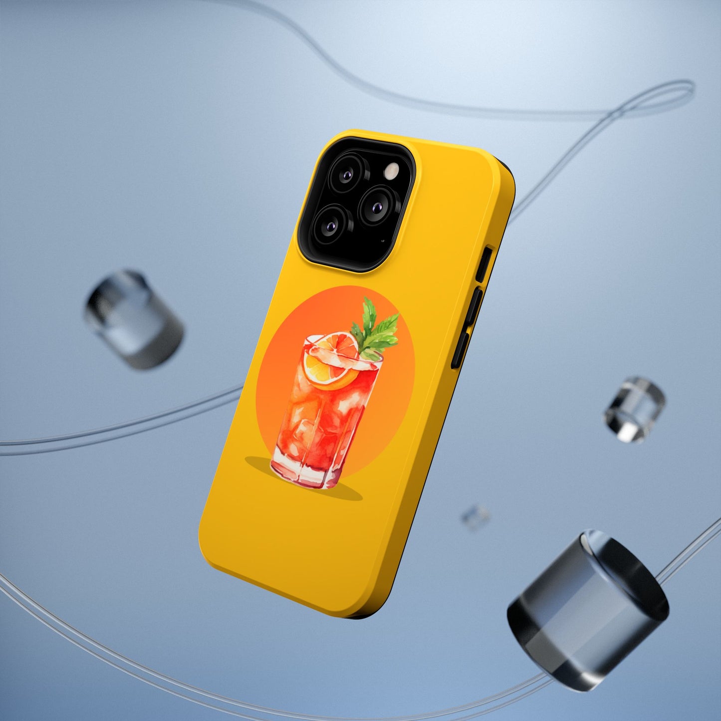 Tropical Cocktail Impact-Resistant Phone Case