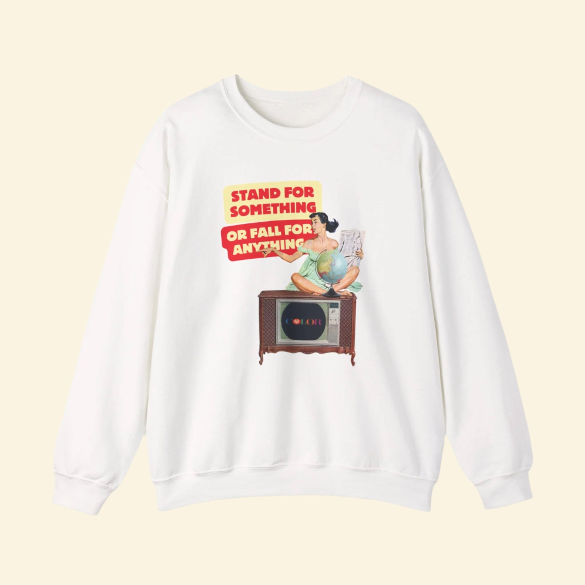 Stand for Something Crewneck Sweatshirt - Unisex Heavy Blend™