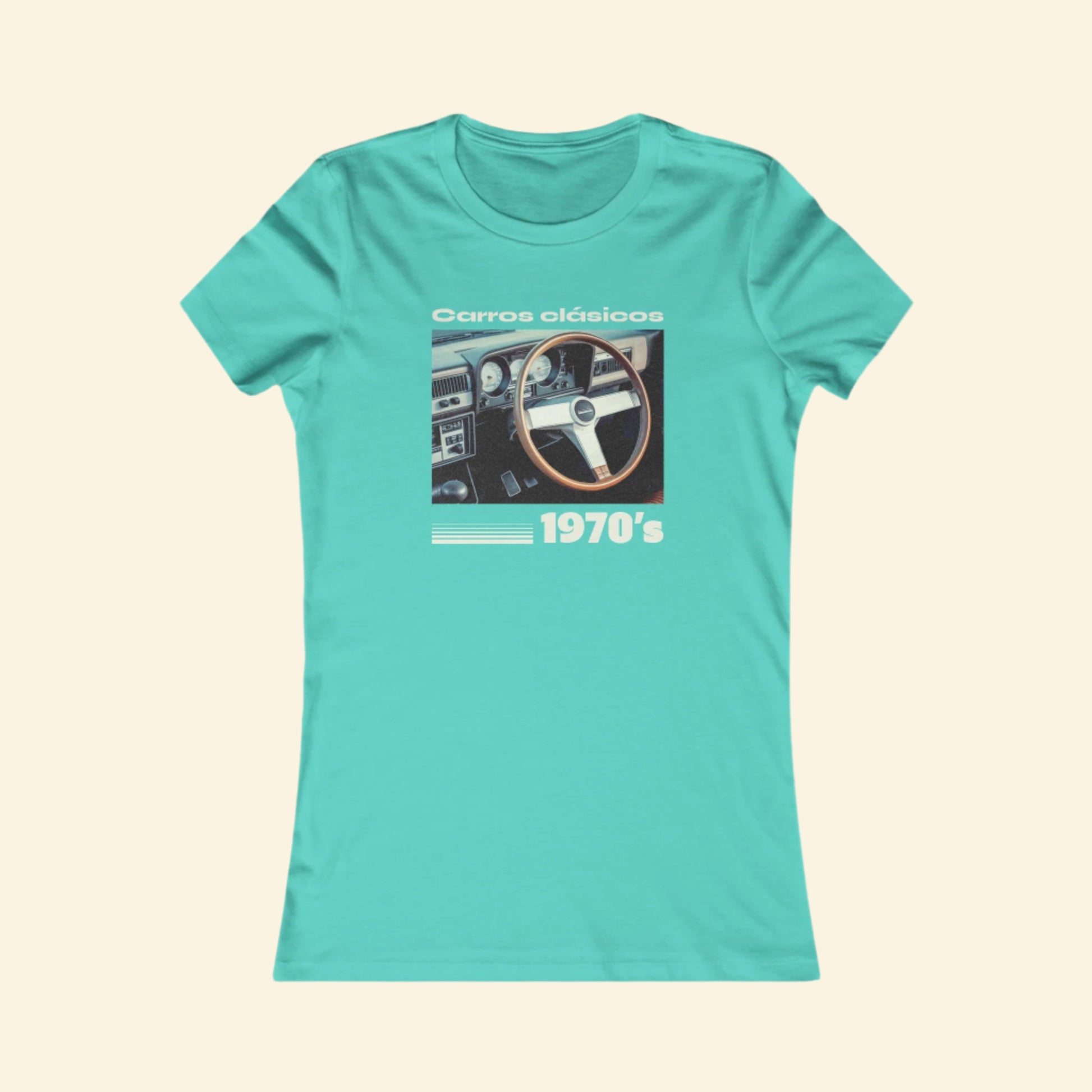 1970's Classic Cars Women's Favorite Tee - Retro Car Enthusiast Shirt