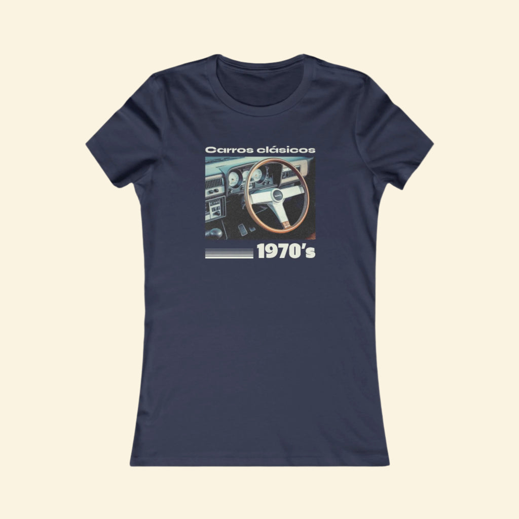 1970's Classic Cars Women's Favorite Tee - Retro Car Enthusiast Shirt