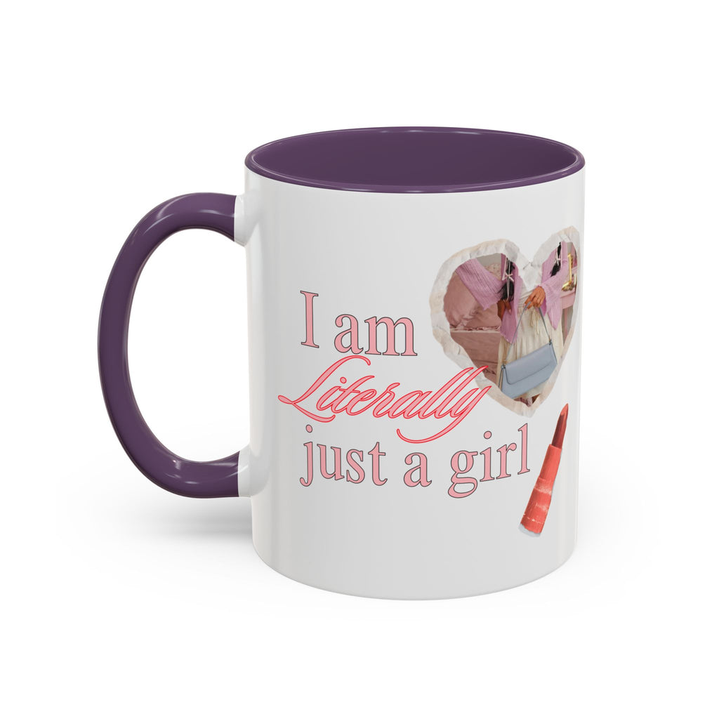Stylish Pink Bow Accent Coffee Mug - Perfect Gift for Girly Vibes