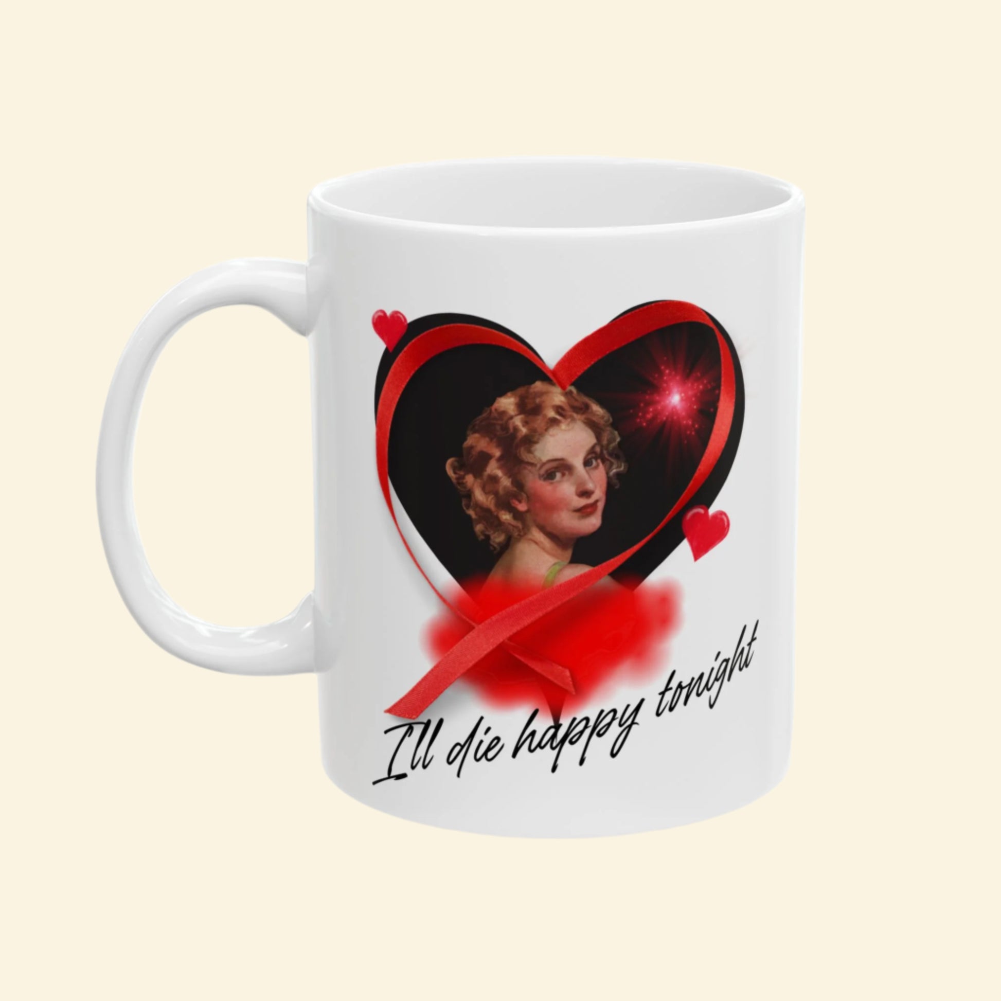Love Potion Ceramic Mug - Vintage Aesthetic Coffee Mug