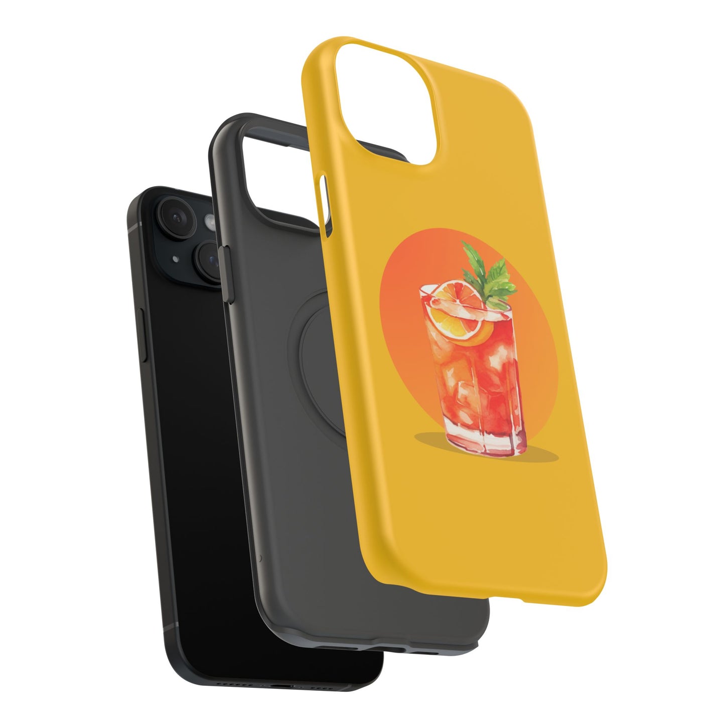 Tropical Cocktail Impact-Resistant Phone Case