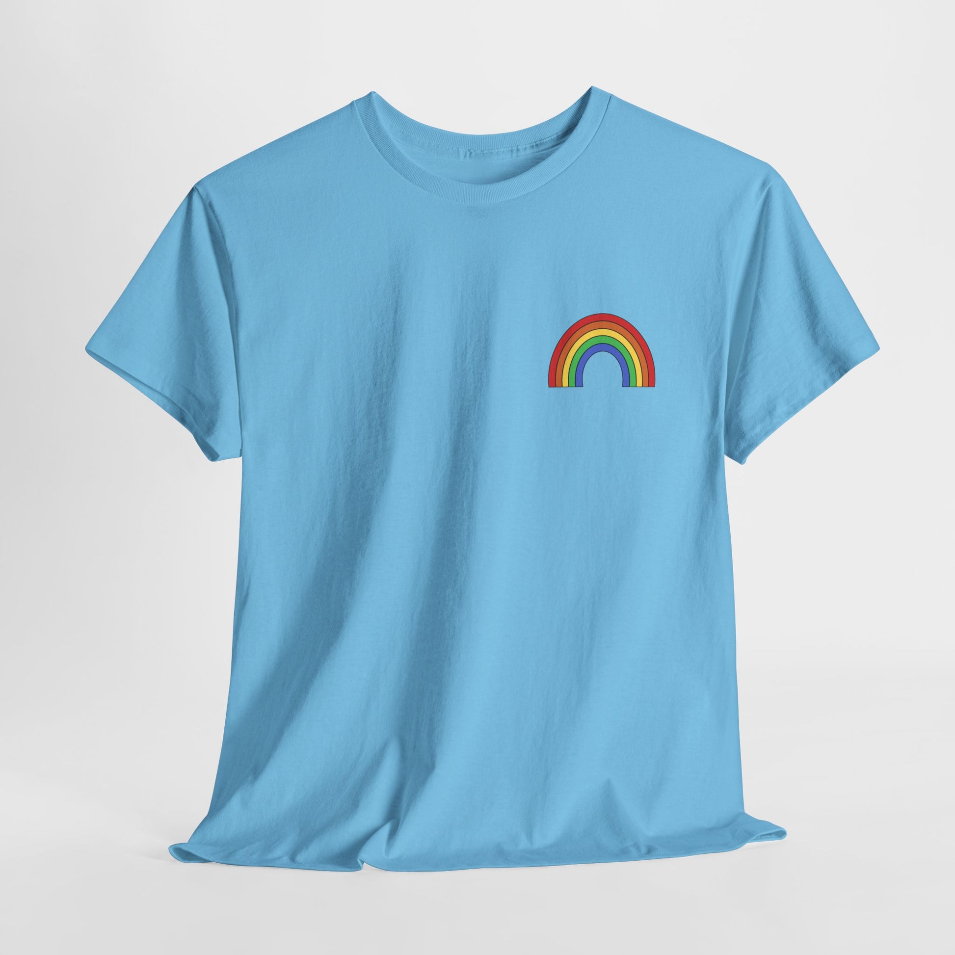 Pride Rainbow Tee - LGBTQ+ Humor Unisex Heavy Cotton Shirt