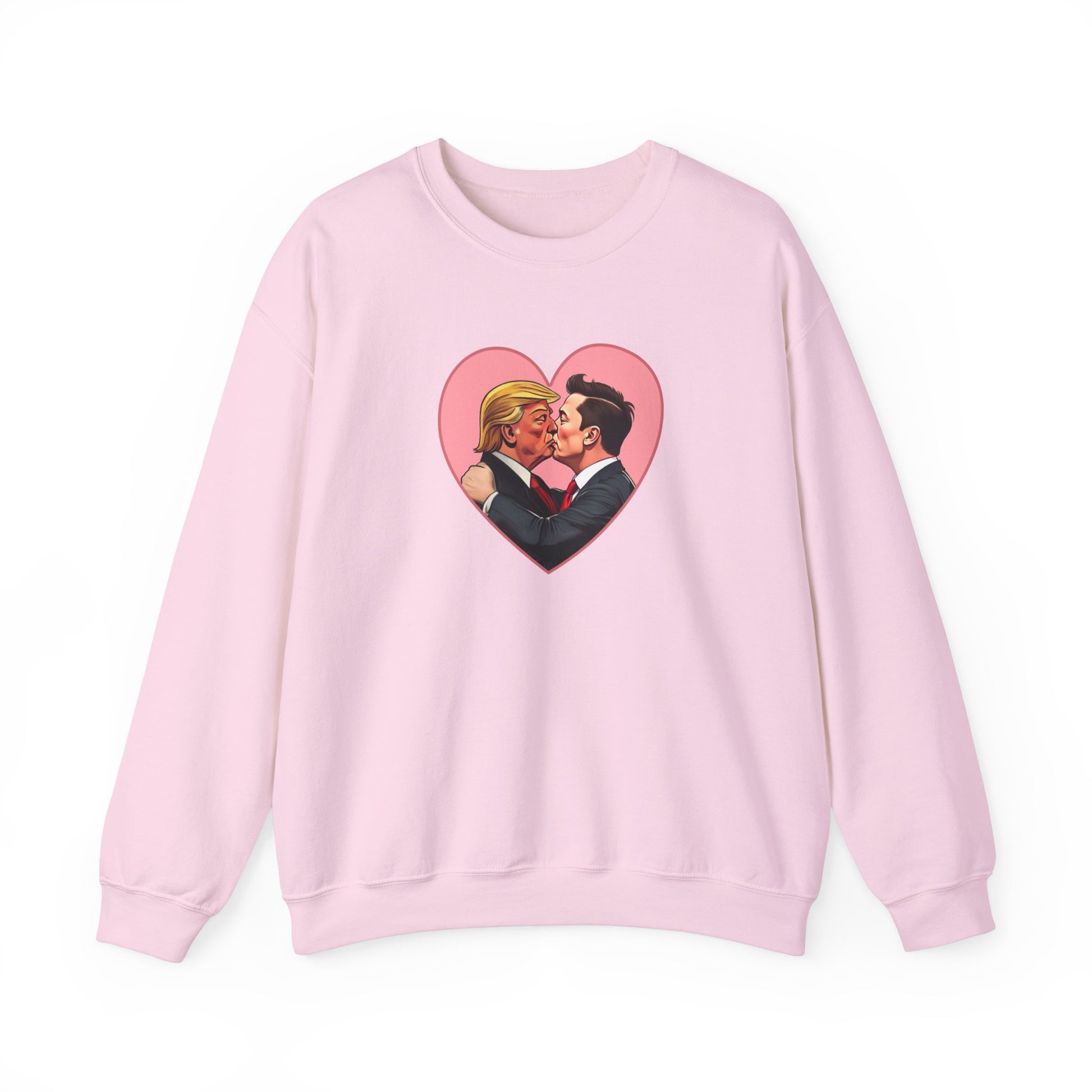 Romantic Love Crewneck Sweatshirt - Perfect Gift for anti MAGA