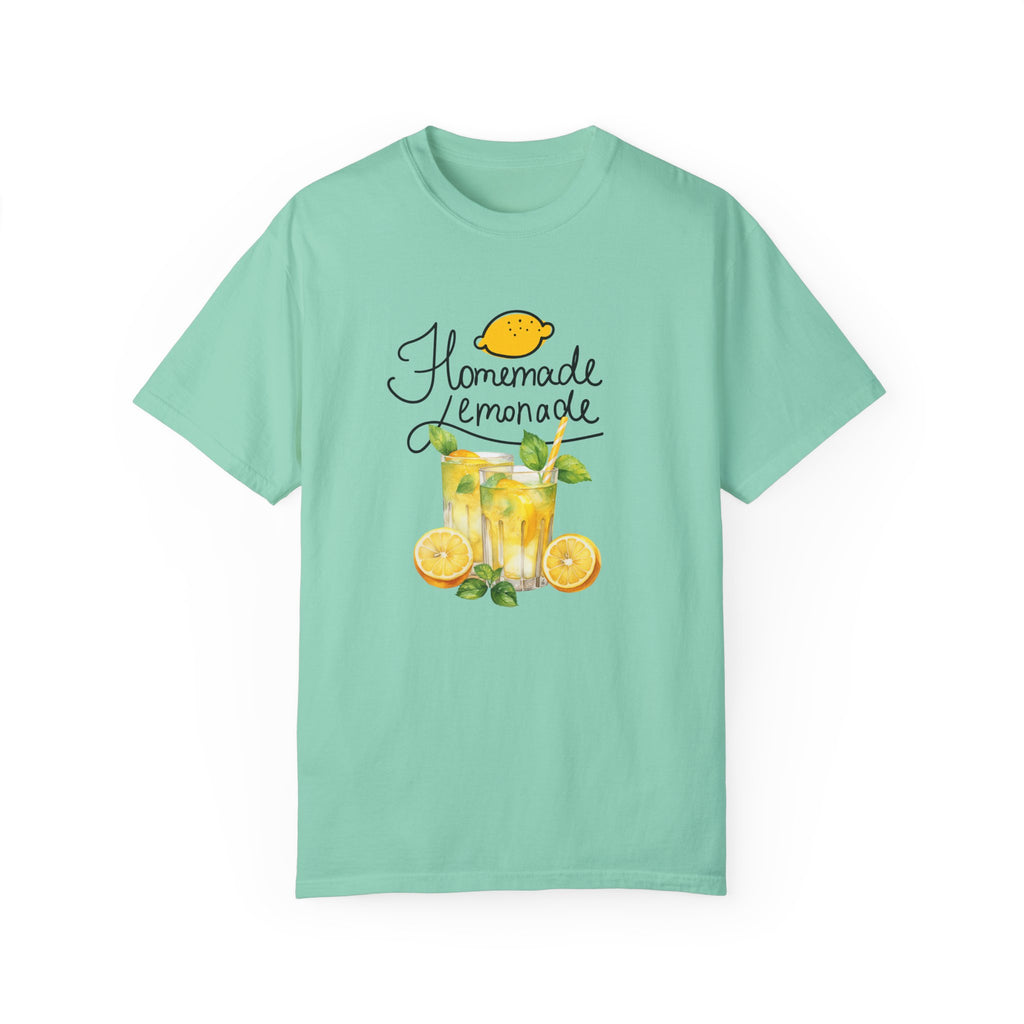 Homemade Lemonade Unisex Garment-Dyed T-Shirt for Summer Vibes