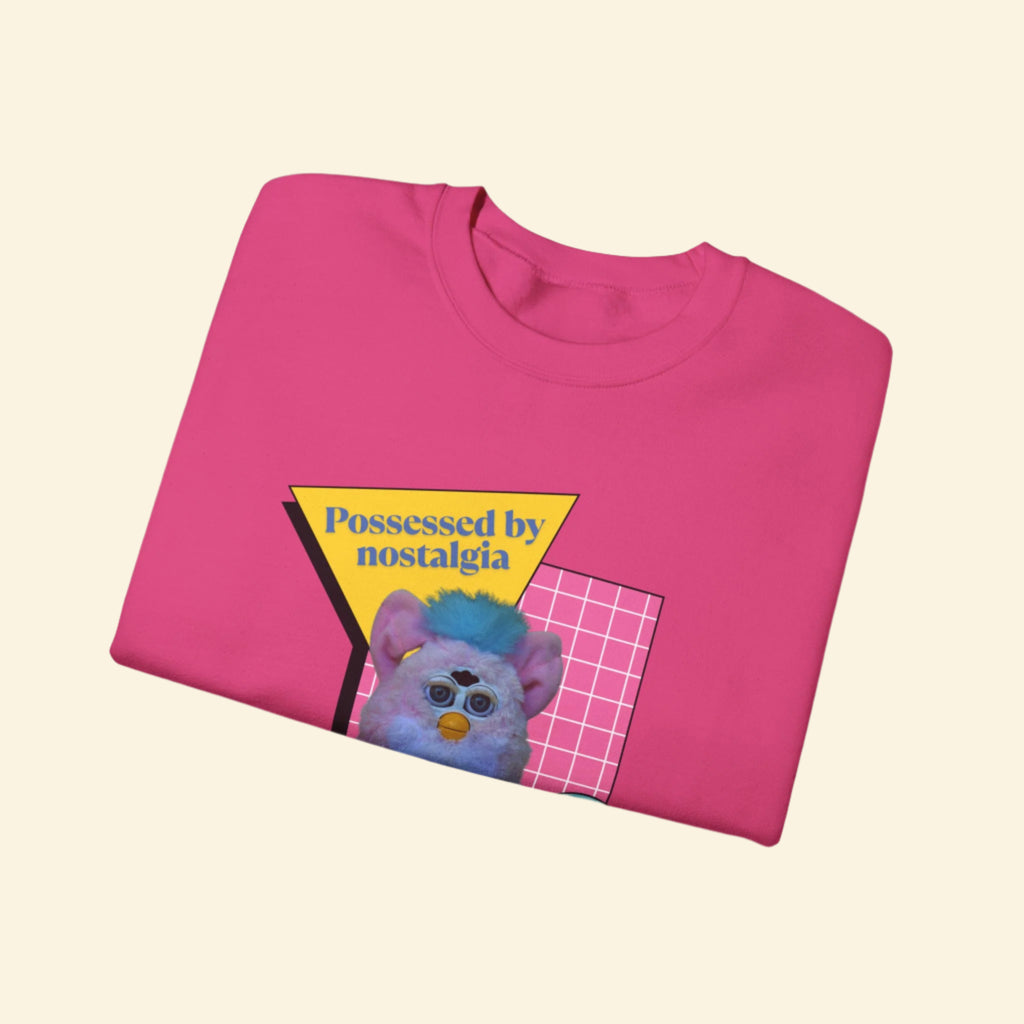 Nostalgic Crewneck Sweatshirt - Possessed by Furby Nostalgia