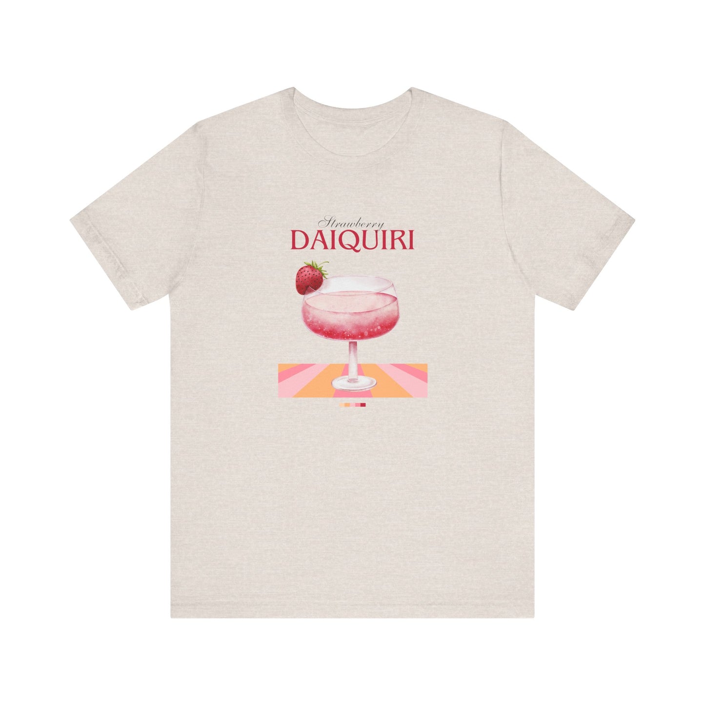 Strawberry Daiquiri Tee - Perfect for Summer Parties and Casual Outings