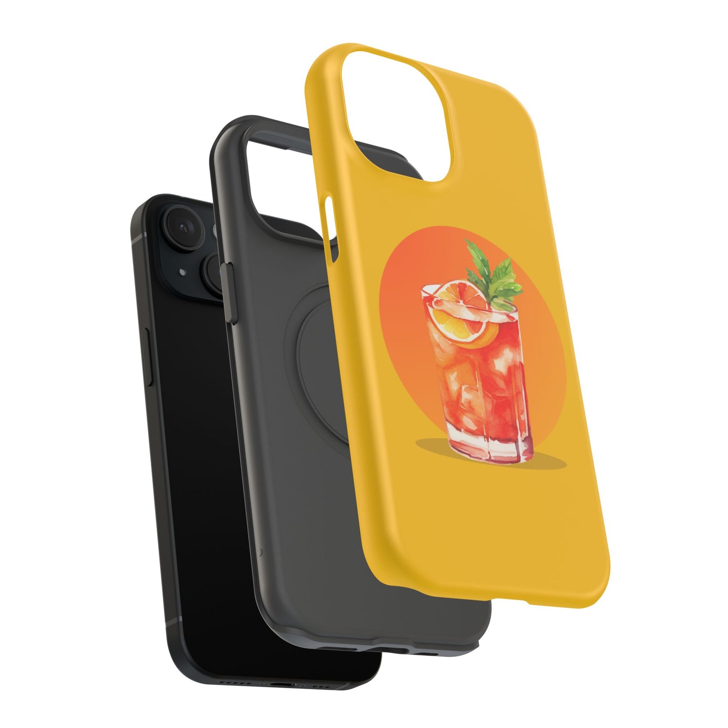 Tropical Cocktail Impact-Resistant Phone Case