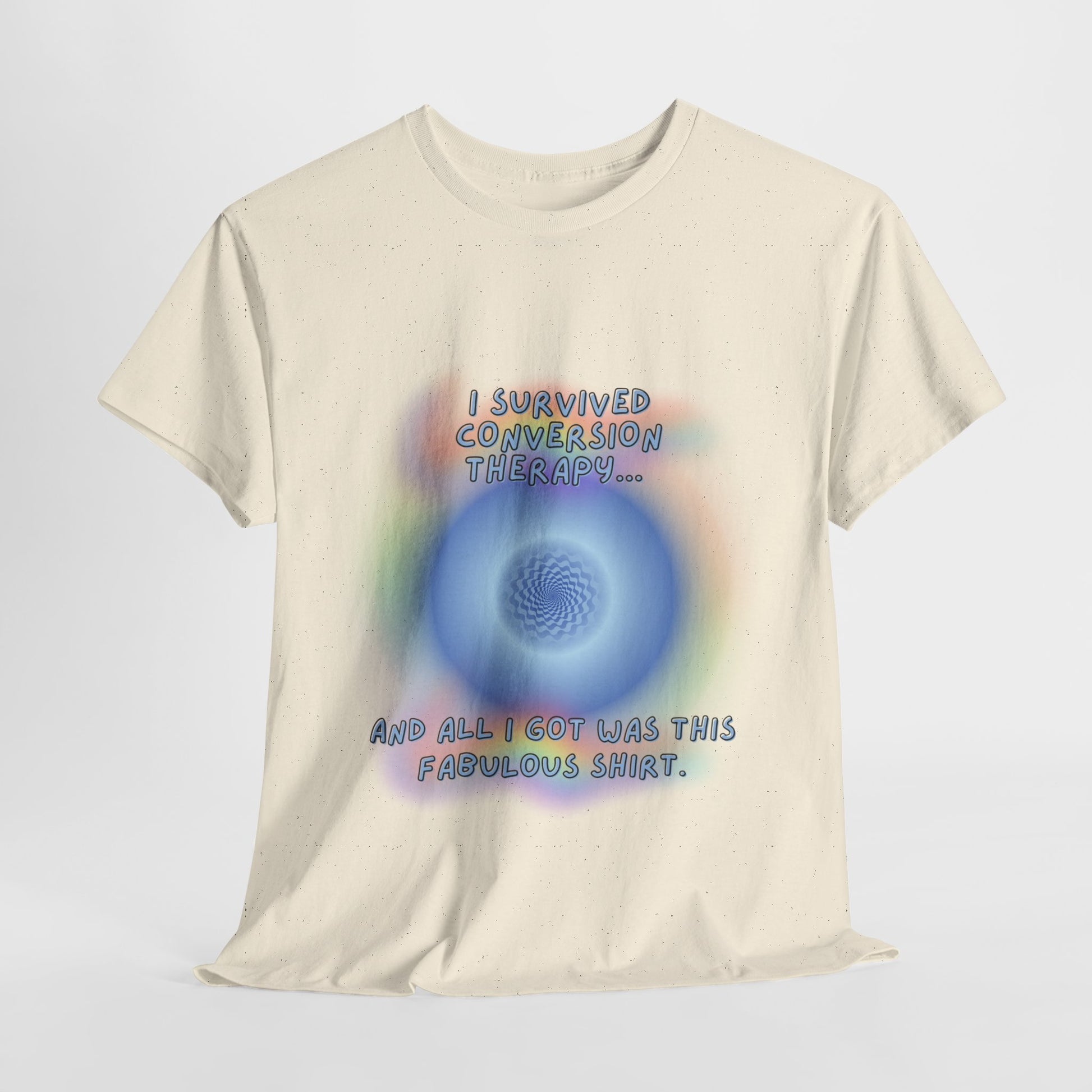 I Survived Conversion Therapy, Humor LGBTQ Graphic T-Shirt
