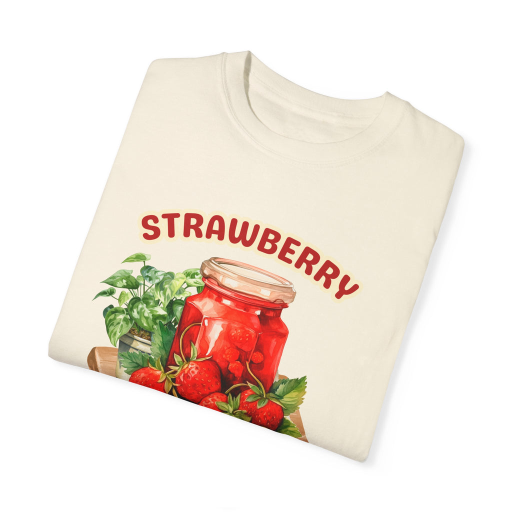 Strawberry Garden Unisex T-Shirt - Vintage Fruit Design