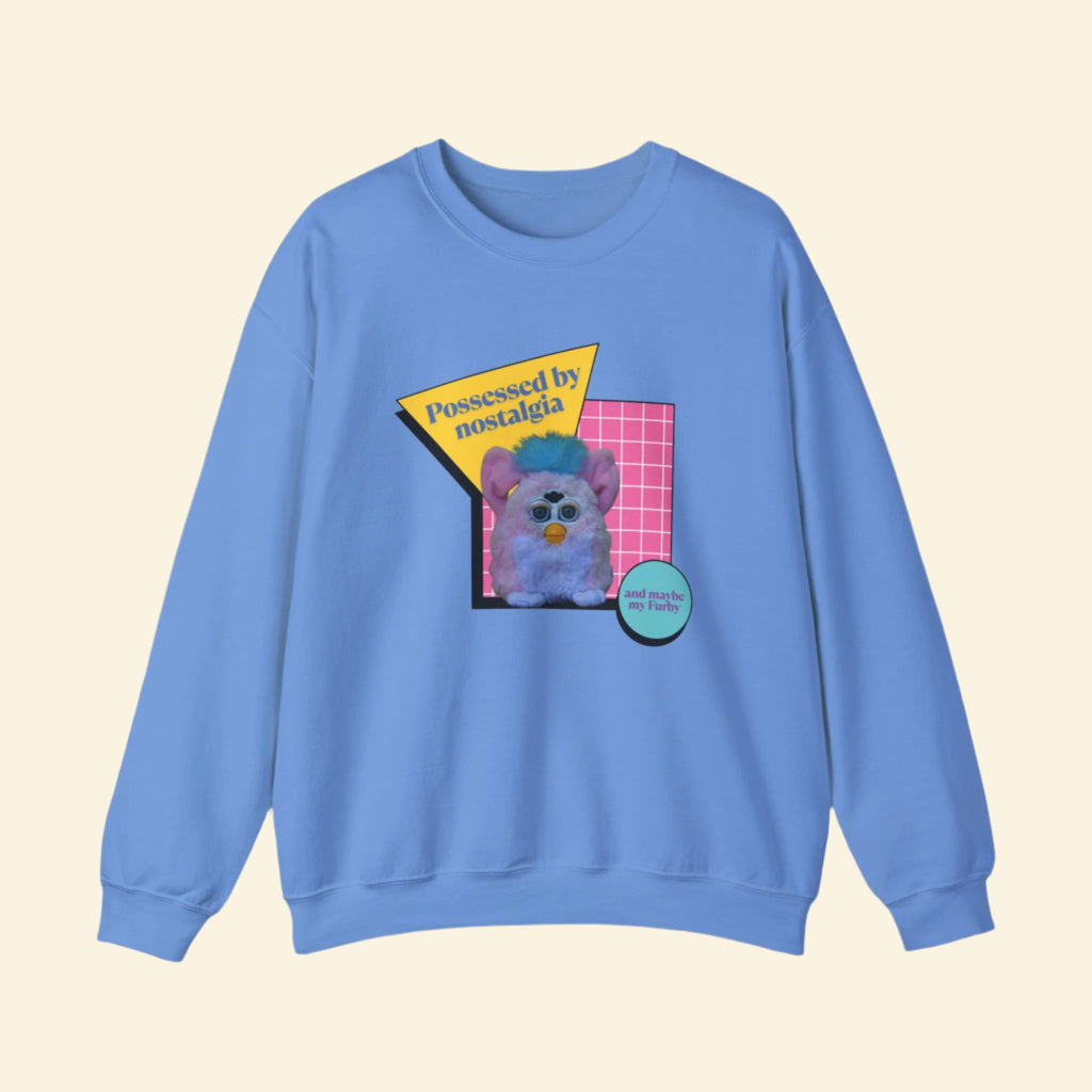 Nostalgic Crewneck Sweatshirt - Possessed by Furby Nostalgia