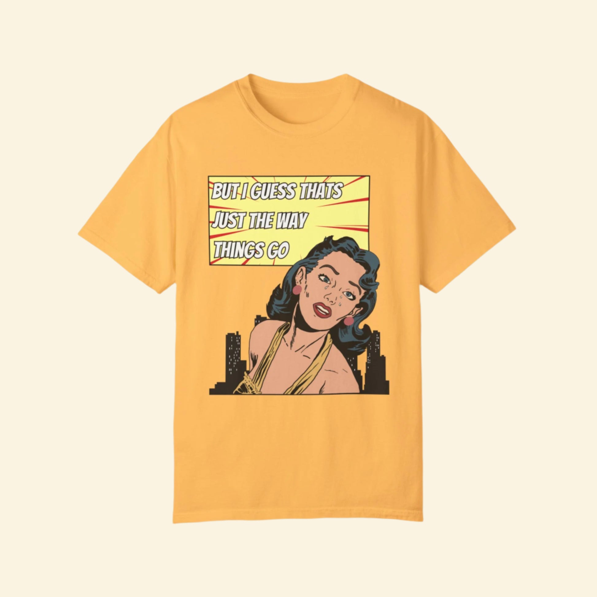 Retro Graphic T-Shirt - 'Just the Way Things Go'