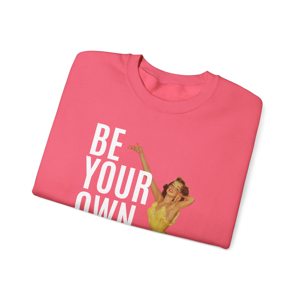 Be Your Own Muse Crewneck Sweatshirt - Inspirational Vintage Design