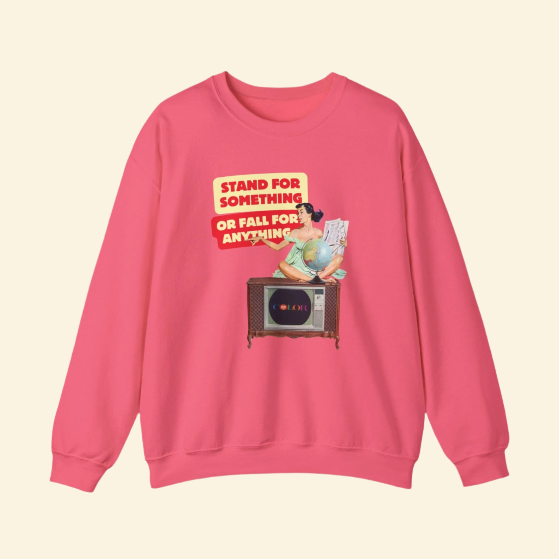 Stand for Something Crewneck Sweatshirt - Unisex Heavy Blend™