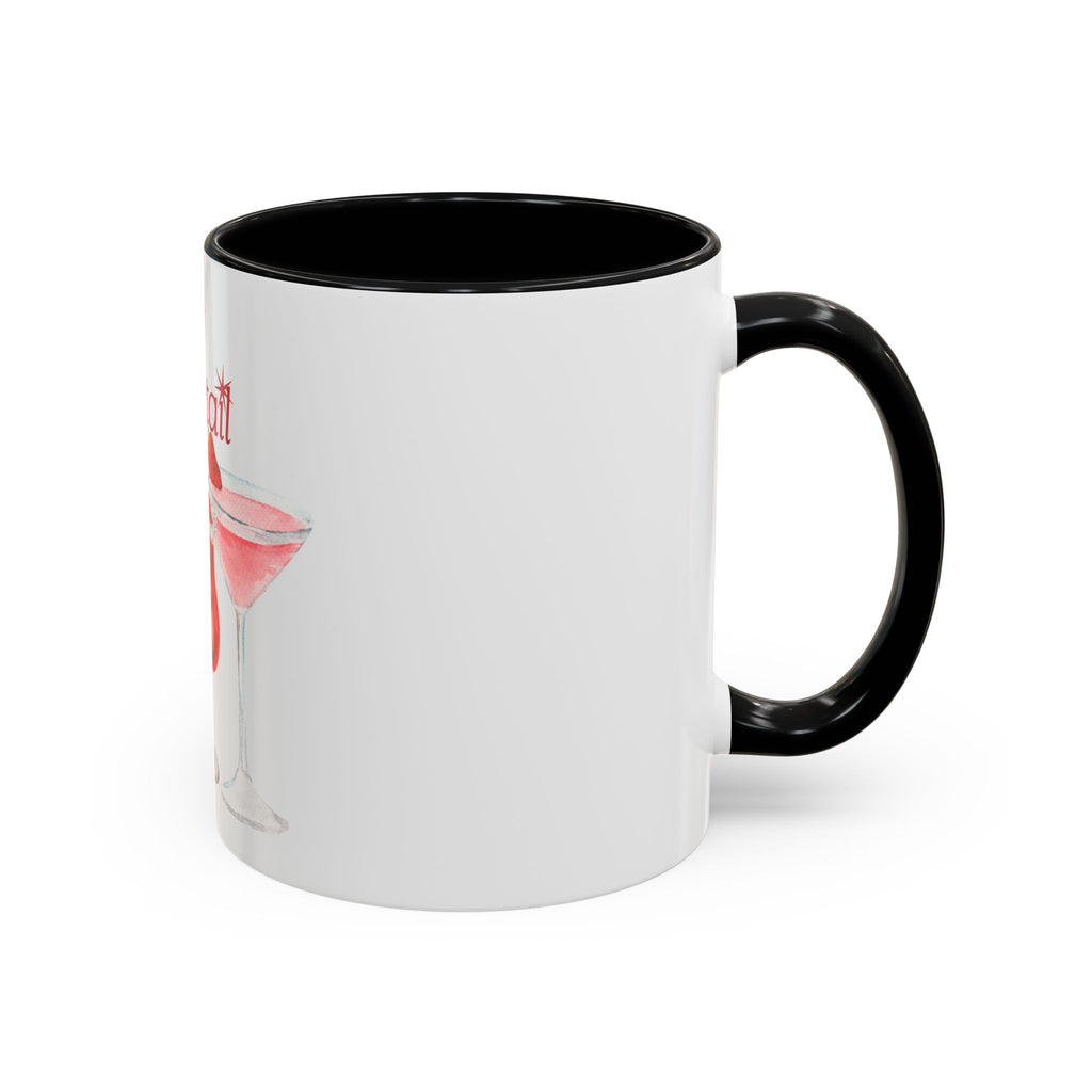Happy Hour Cocktail Accent Coffee Mug - Fun Drinkware for Parties & Gatherings