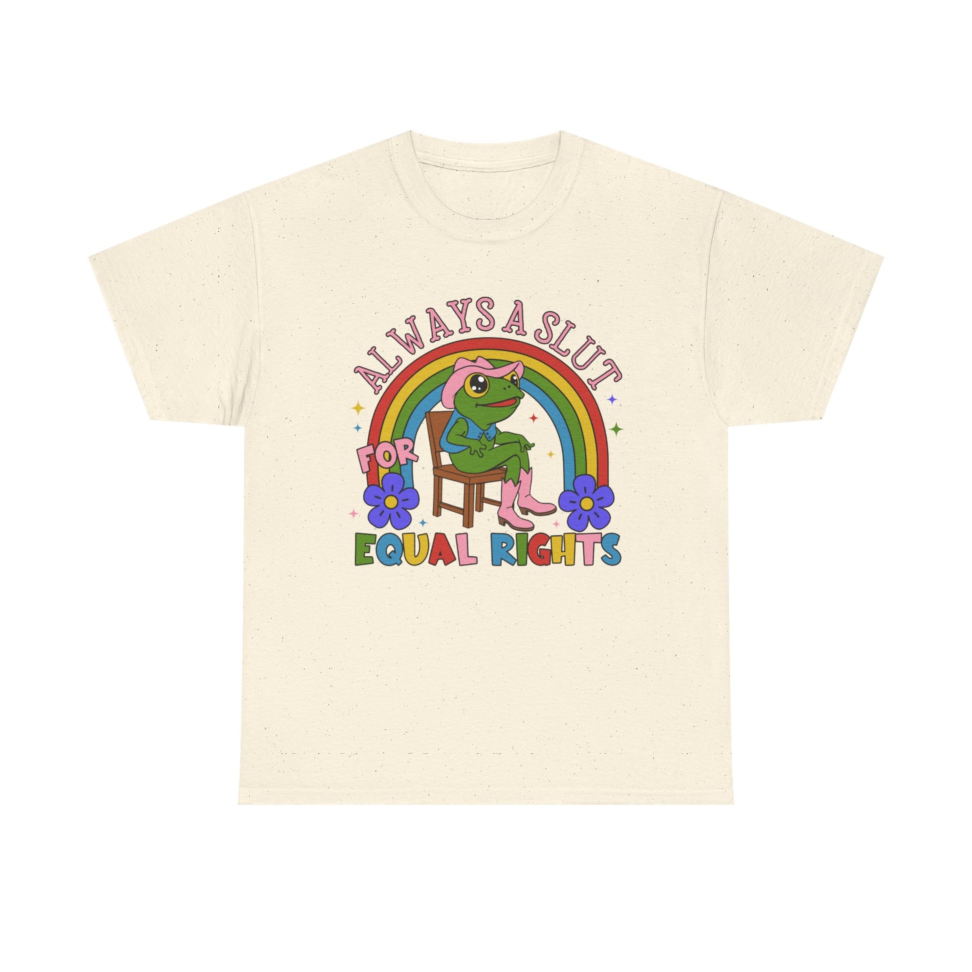 Pride Statement Tee, Gender Equality Shirt, LGBTQ+ Apparel, Unisex Heavy Cotton Tee