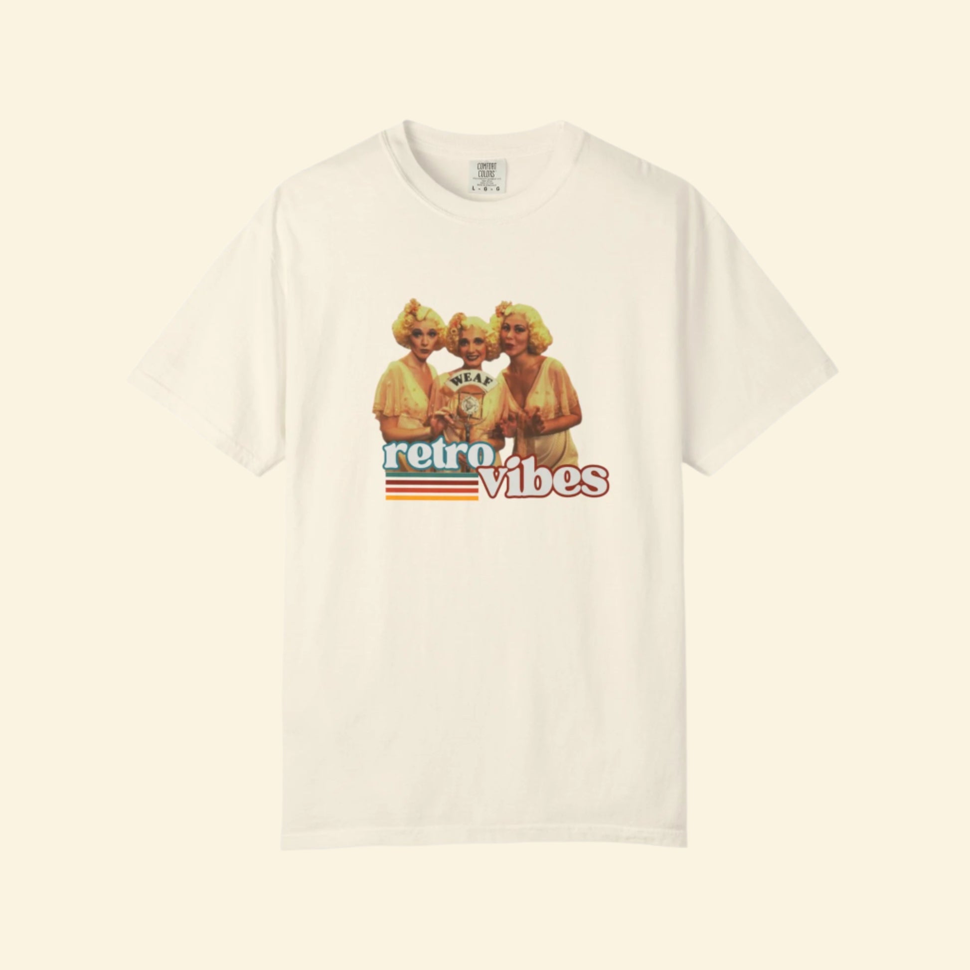Retro Vibes Unisex Garment-Dyed T-Shirt-Feminism Graphic Tee