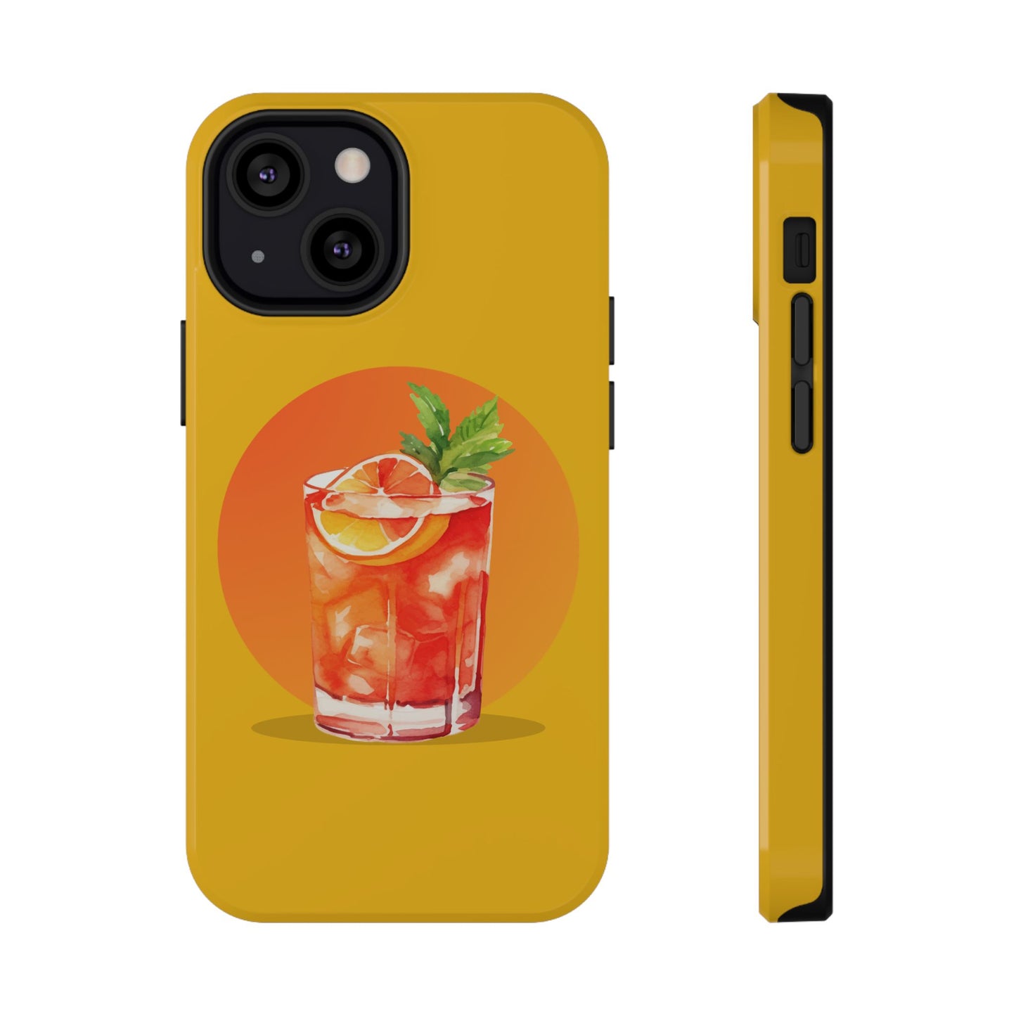 Tropical Cocktail Impact-Resistant Phone Case