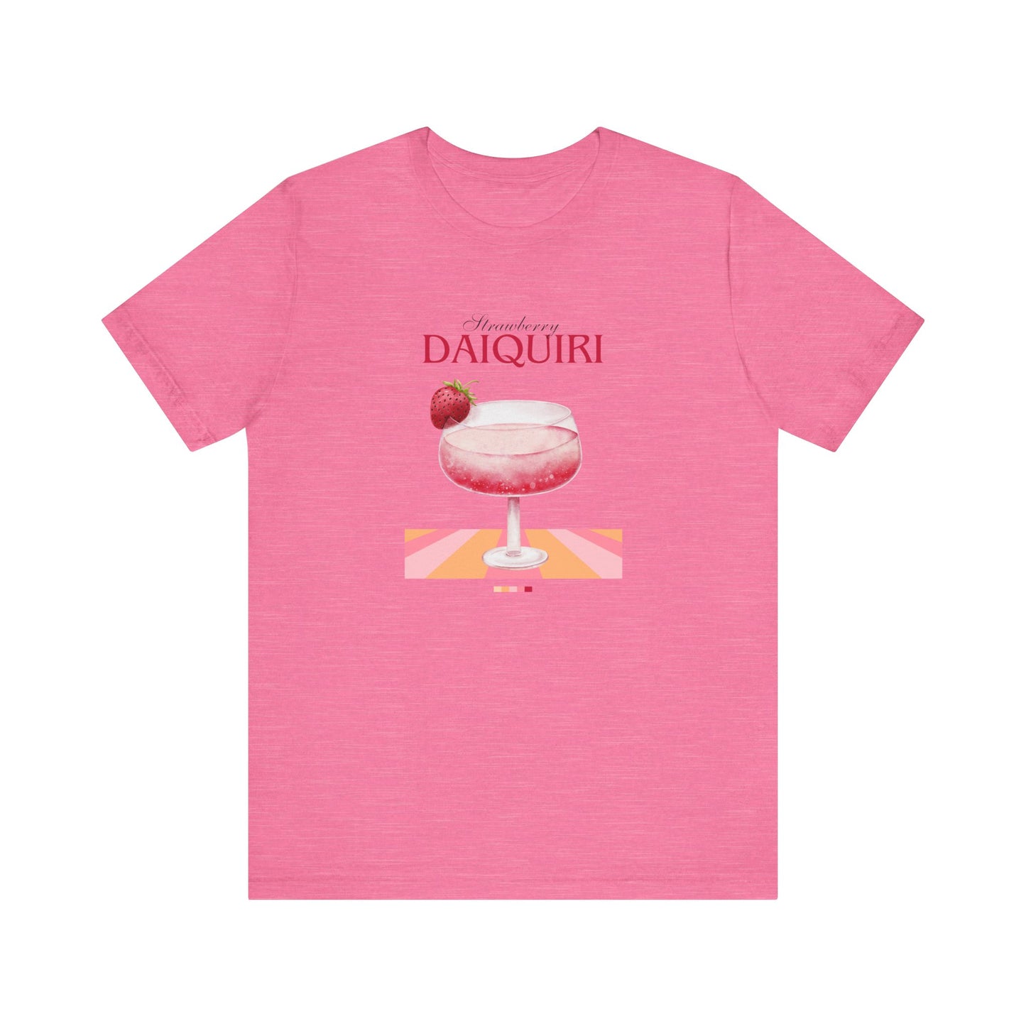 Strawberry Daiquiri Tee - Perfect for Summer Parties and Casual Outings