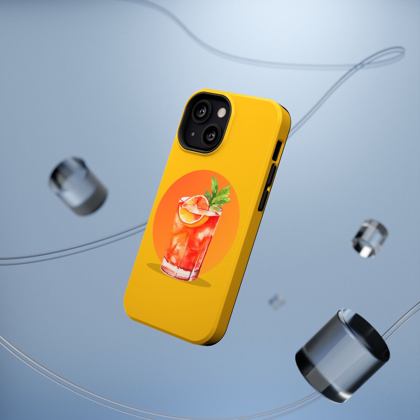 Tropical Cocktail Impact-Resistant Phone Case