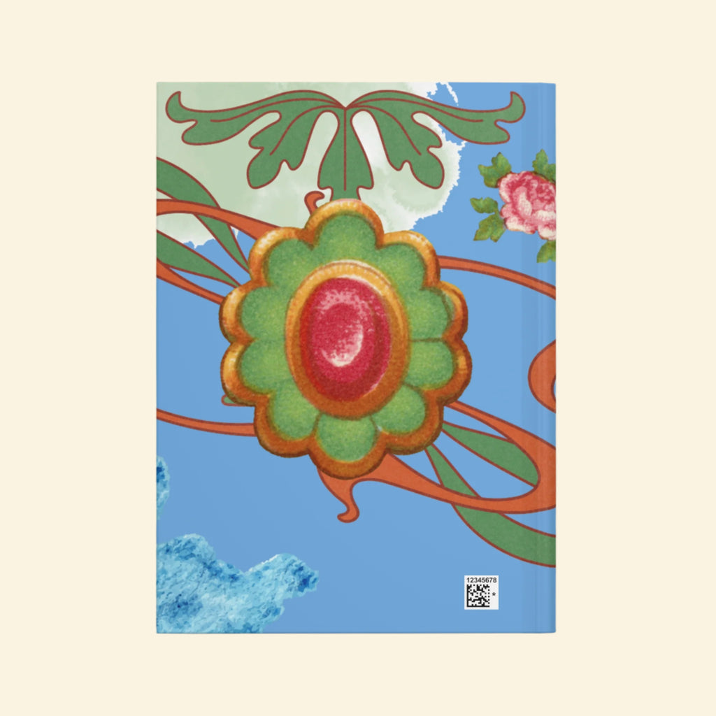 Vintage Floral Hardcover Journal: Listen to Your Intuition
