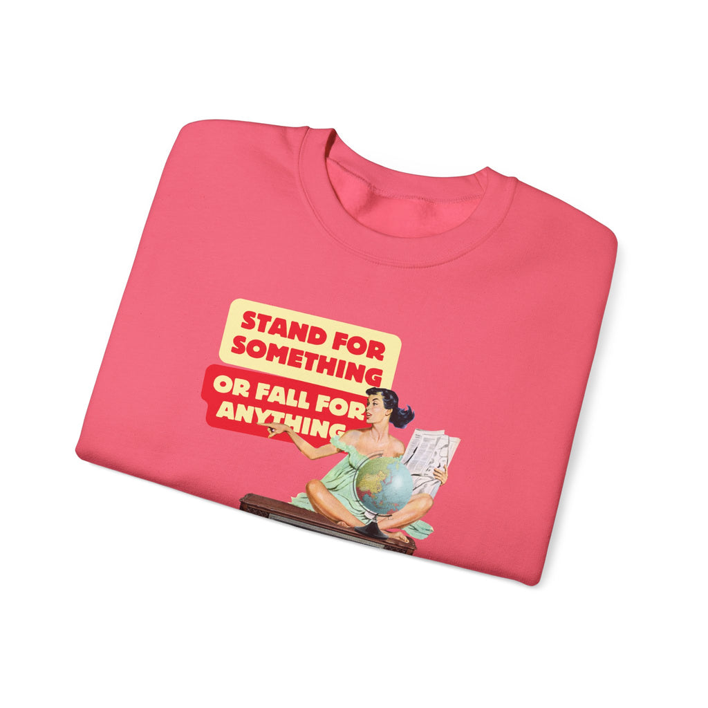 Stand for Something Crewneck Sweatshirt - Unisex Heavy Blend™