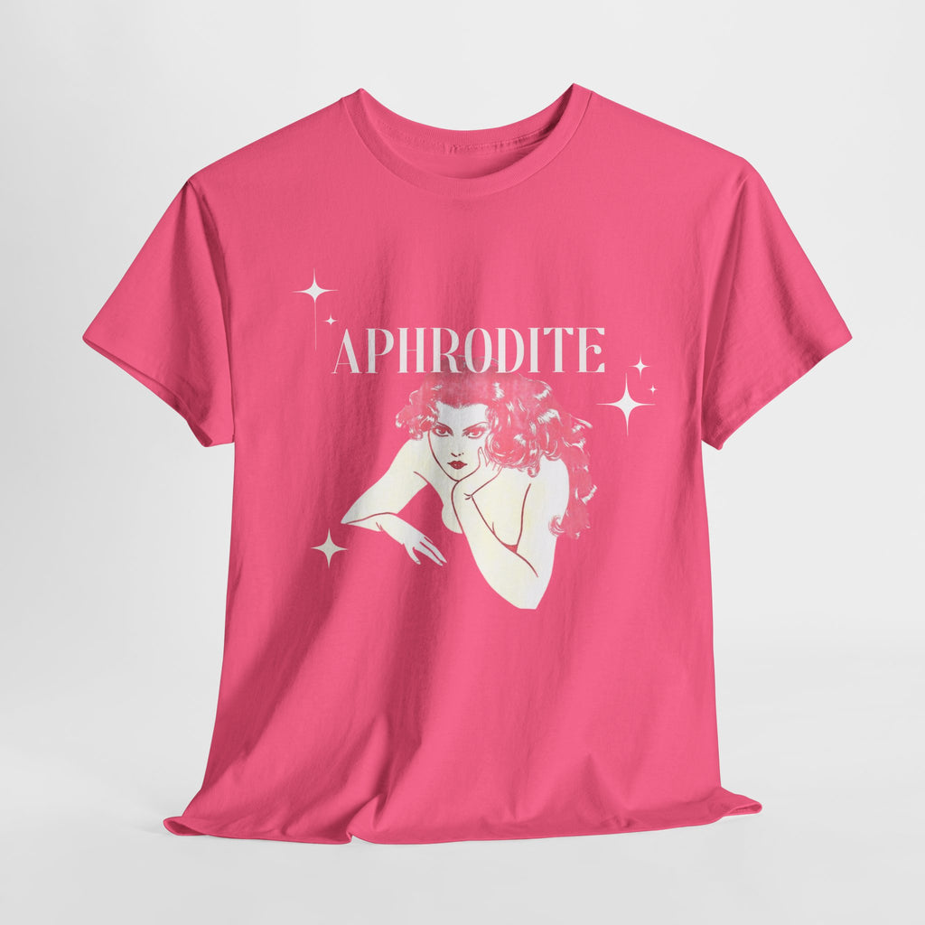 Aphrodite Unisex Heavy Cotton Tee - Bold Graphic Vintage T-Shirt