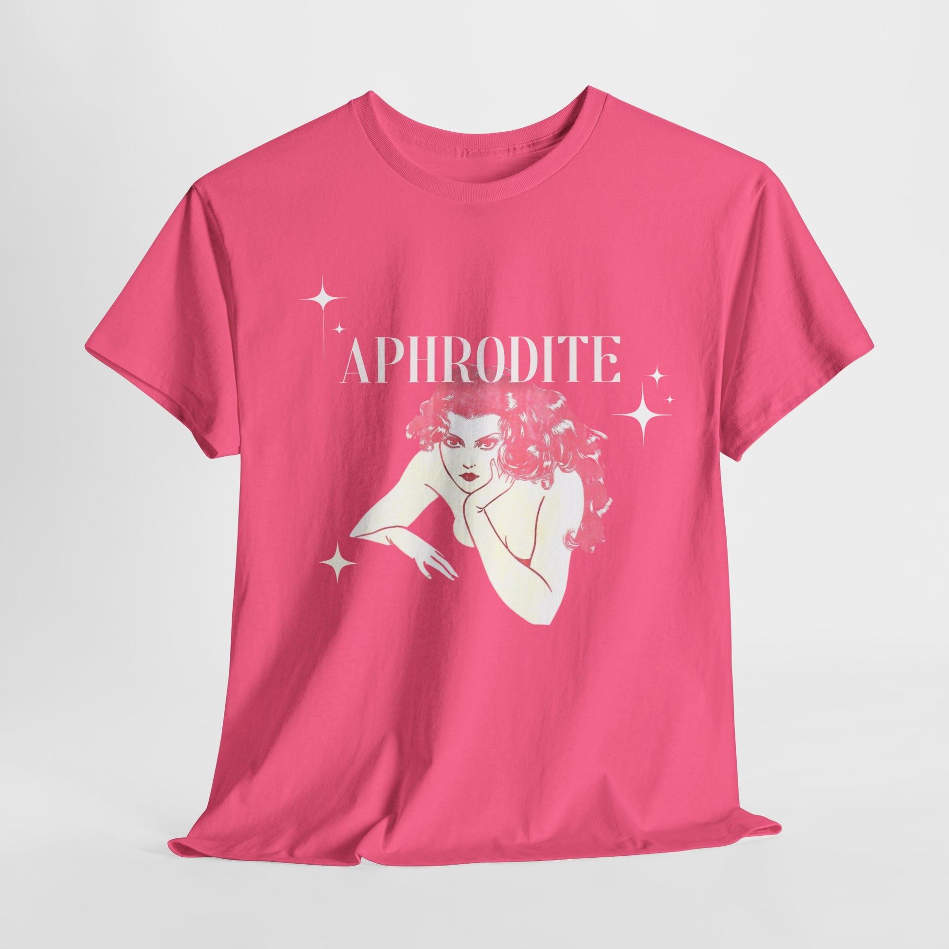 Aphrodite Unisex Heavy Cotton Tee - Bold Graphic Vintage T-Shirt