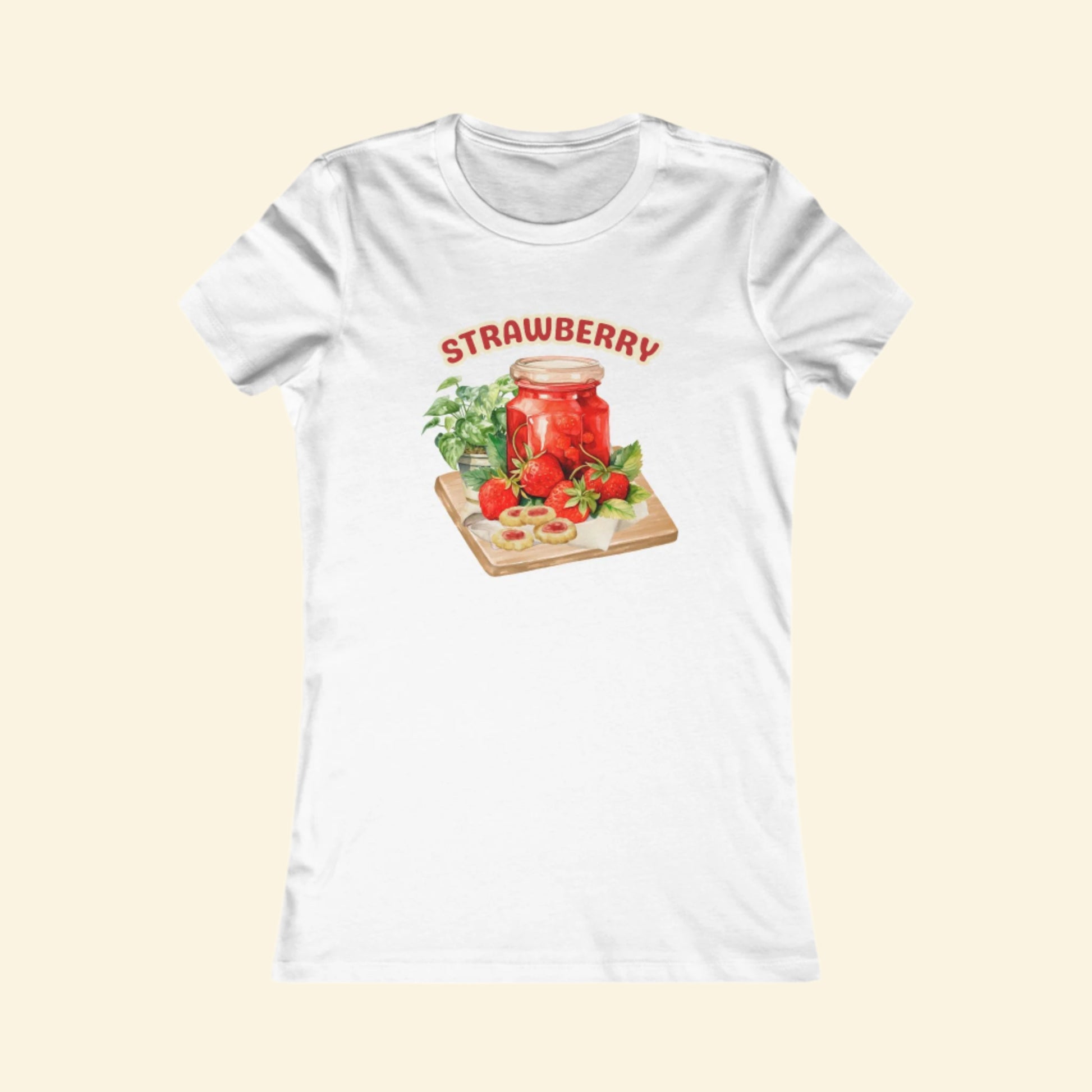 Strawberry Jam Graphic Tee - Perfect for Summer, Gifts, Farmers Market